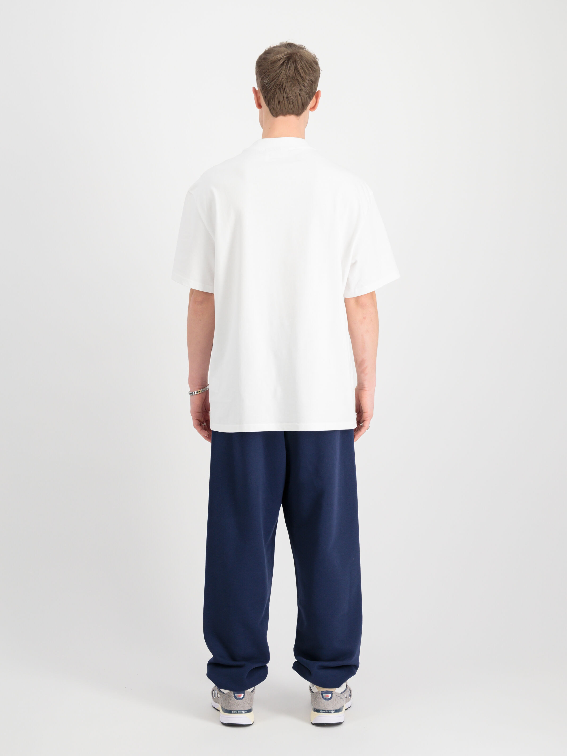 Alpha Essentials Rubber Logo Jogger ultra navy 146364_697_2_model_00002_99739