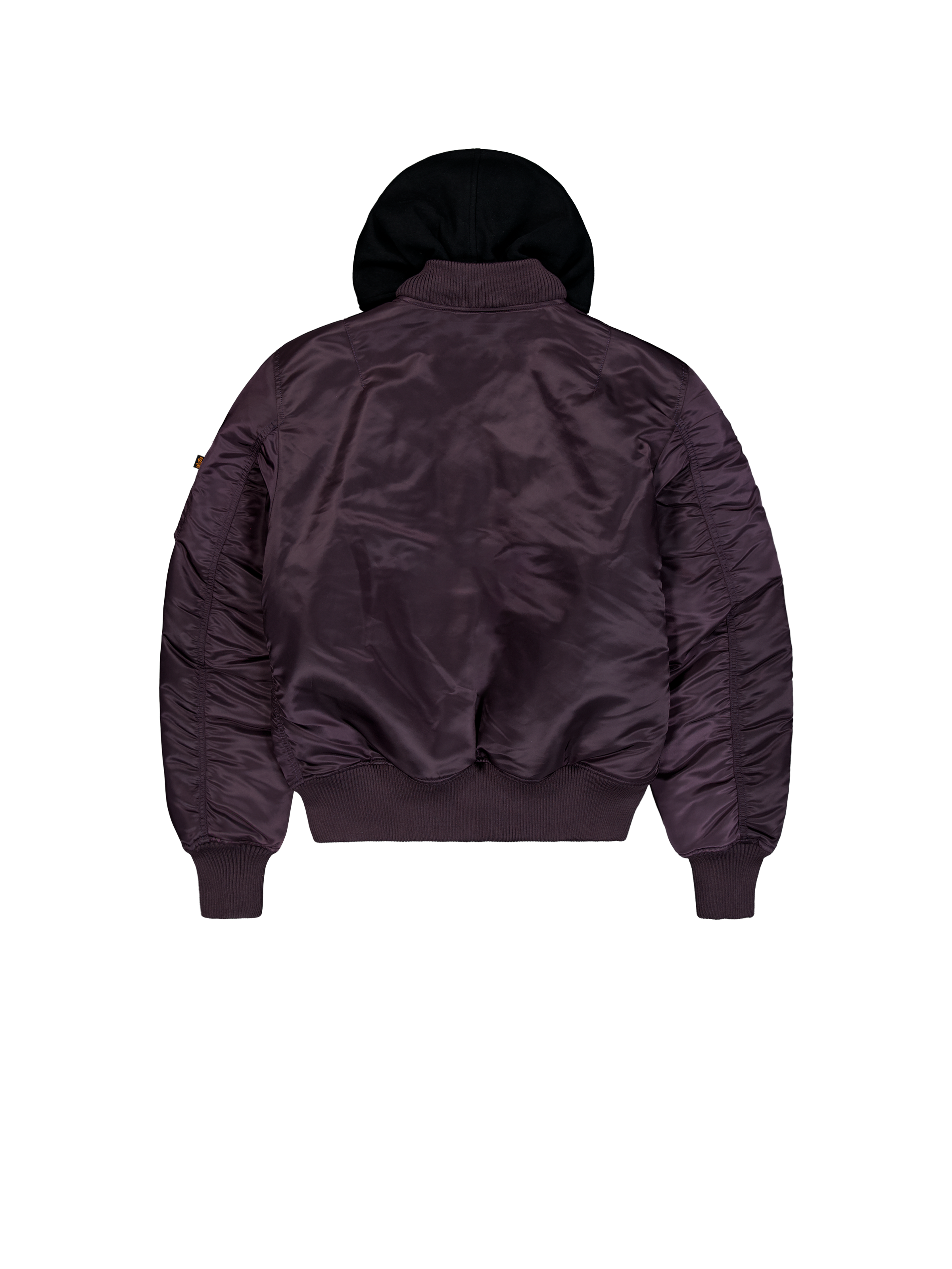 MA-1 D-Tec Hood Bomber Jacket Plum 183110_719_1_flatlay_00002_97424