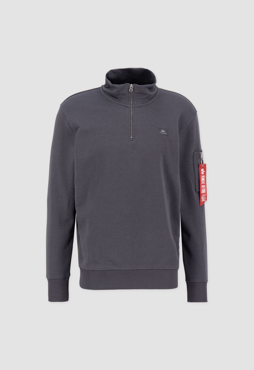 X-Fit Half Zip Sweatshirt vintage grey 108310_684_001_123318.jpg