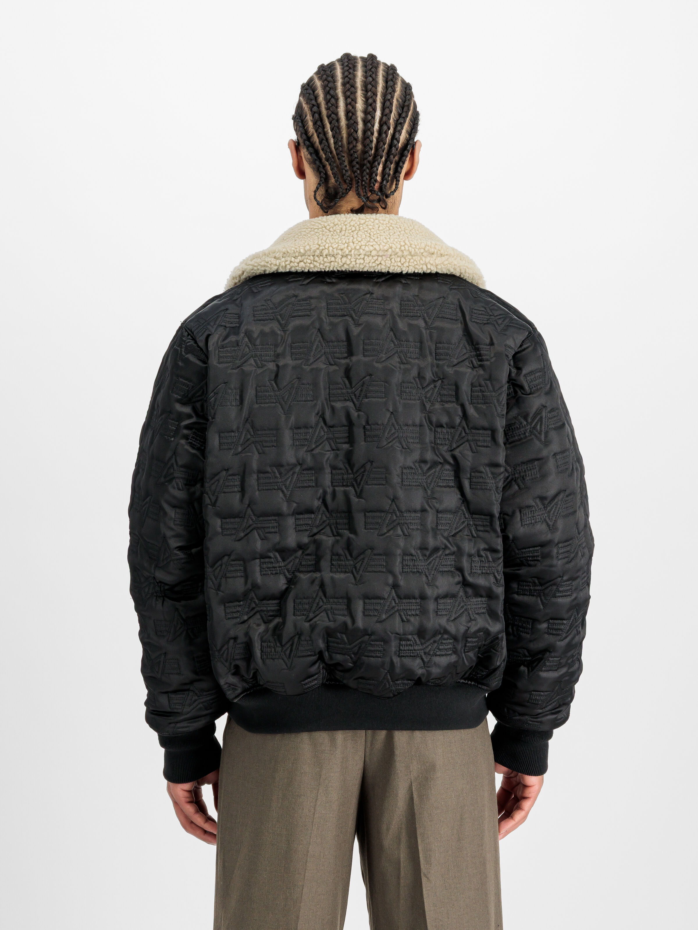 B-15 MOD Reversible Bomber Jacket black 258115_03_3_detail_00002_162552