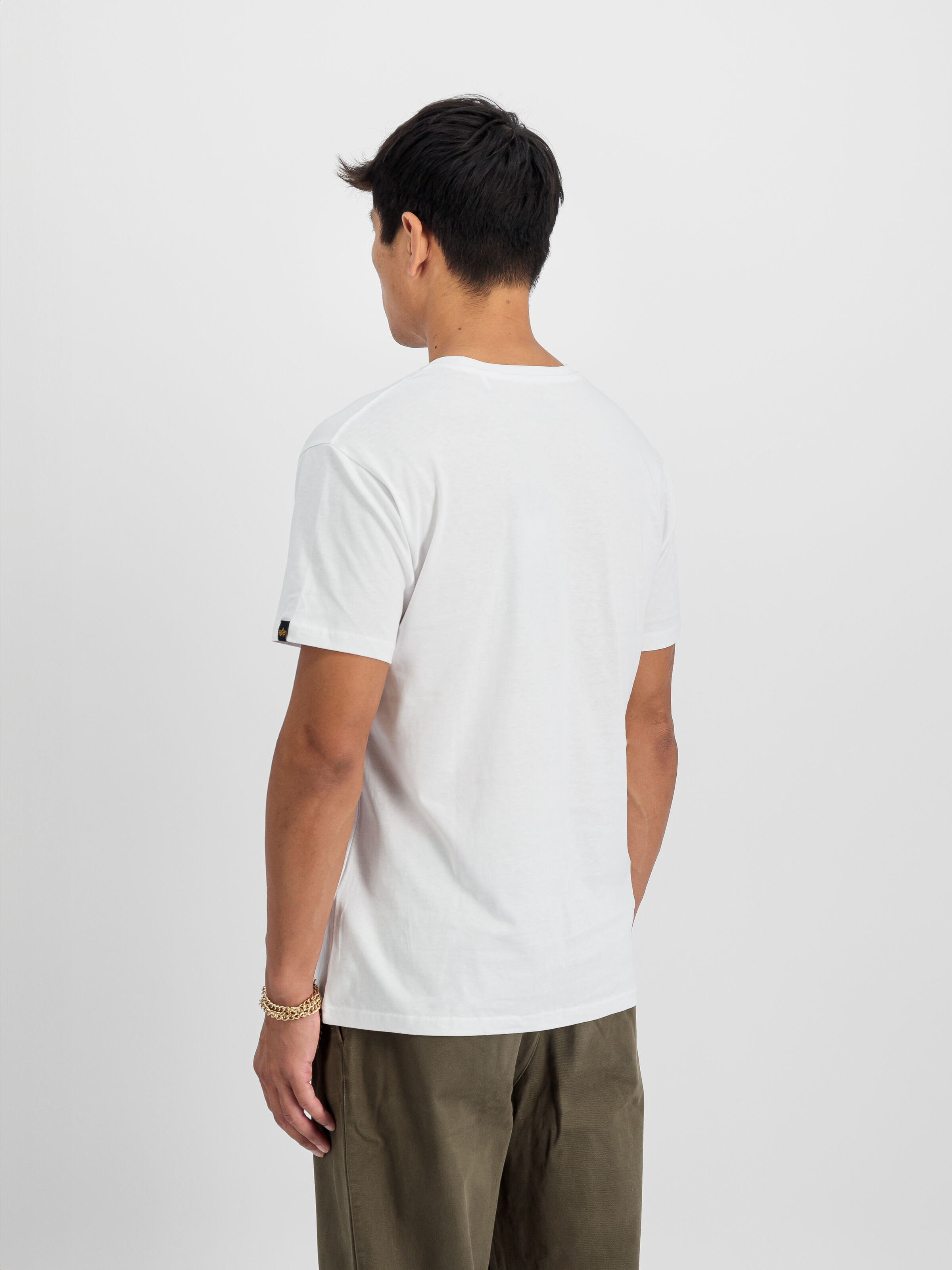 Basic Small Logo TPU T-Shirt white/gold 148526_438_2_model_00004_108998