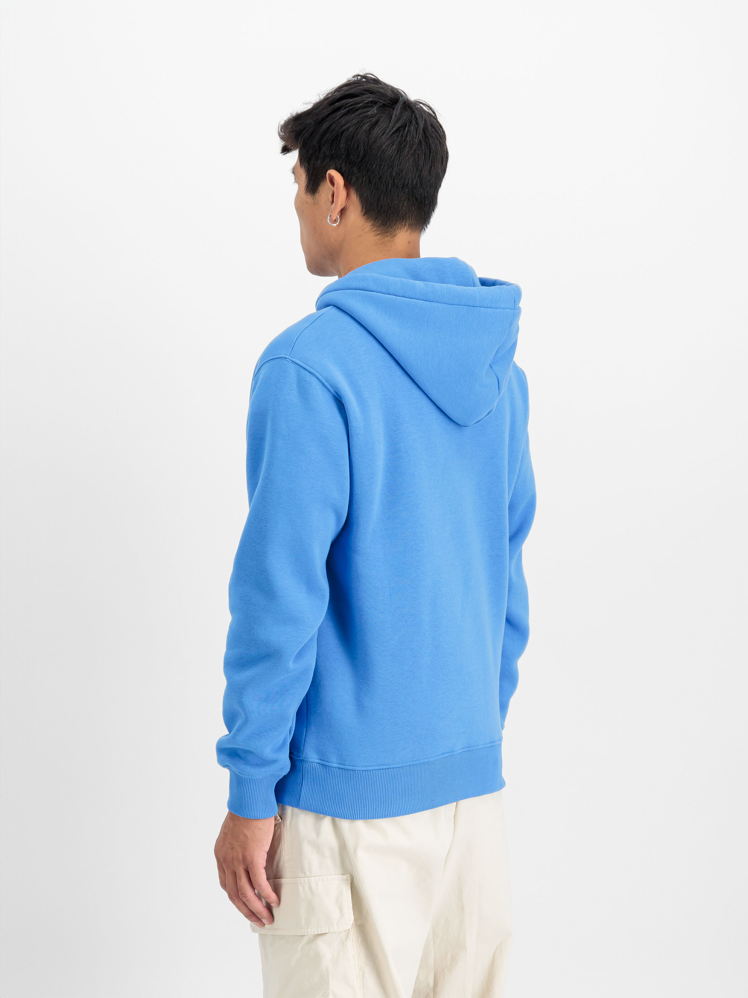 Basic Big Logo Hoodie mediteranian blue 178312_737_2_model_00004_117943