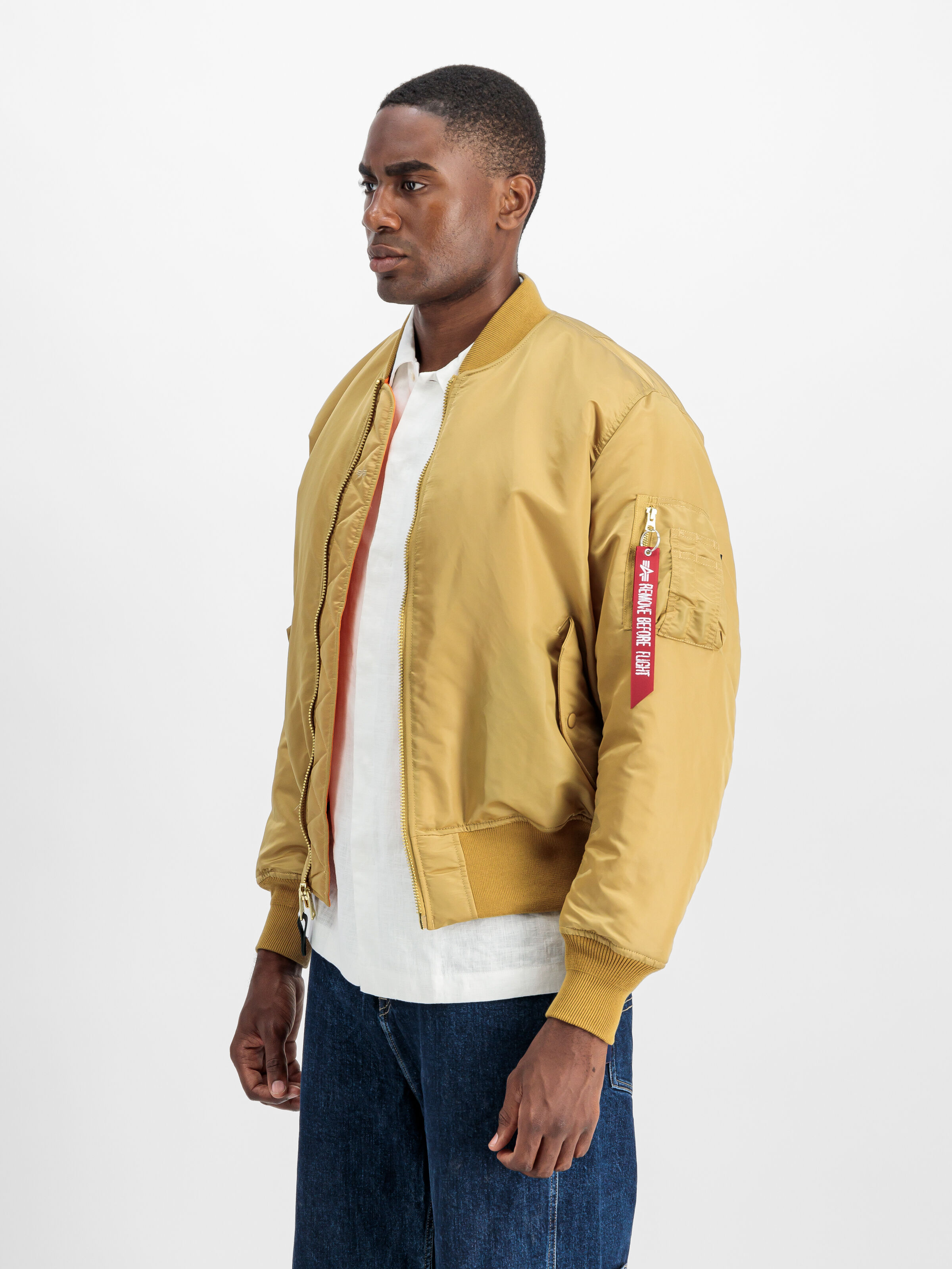 MA-1 Heritage Bomber Jacket gold 100101_145_2_model_00003_101922