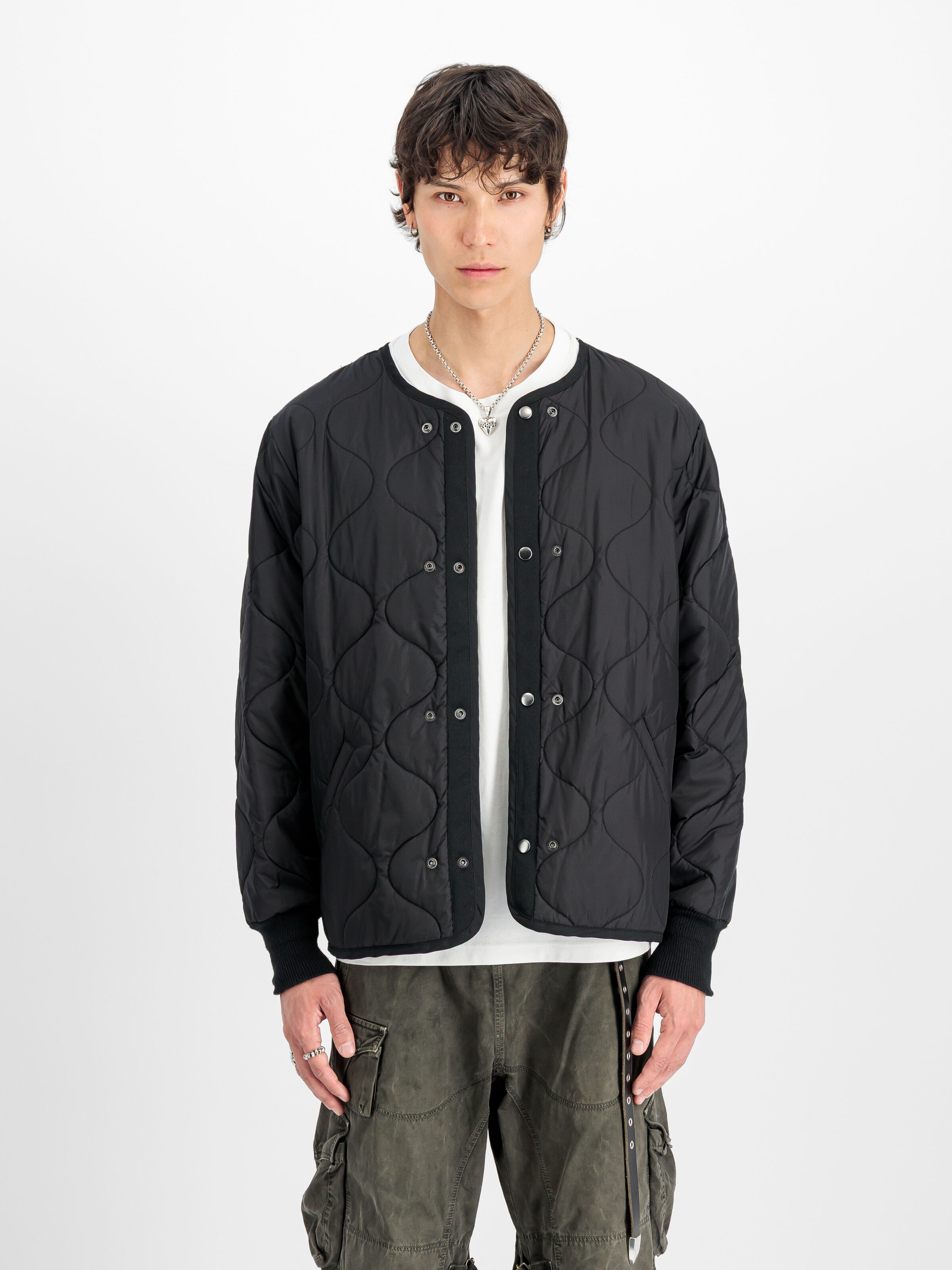 Studio M-51 Fishtail Backprint (2in1) Field Jacket black 258112_03_3_detail_00001_173392