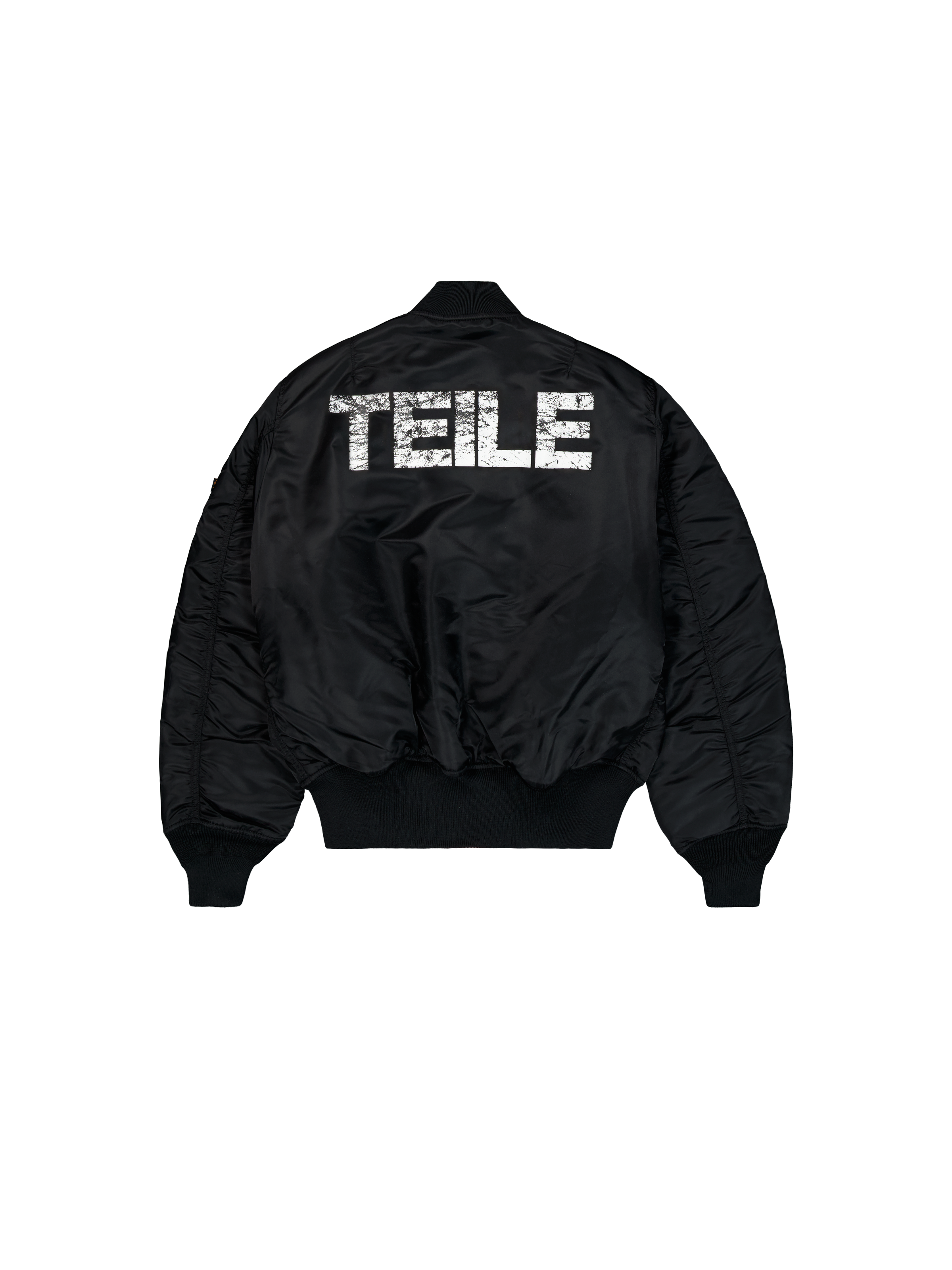 ALPHA x TEILE MA-1 Bomber Jacket black 258166_03_1_flatlay_00002_225850