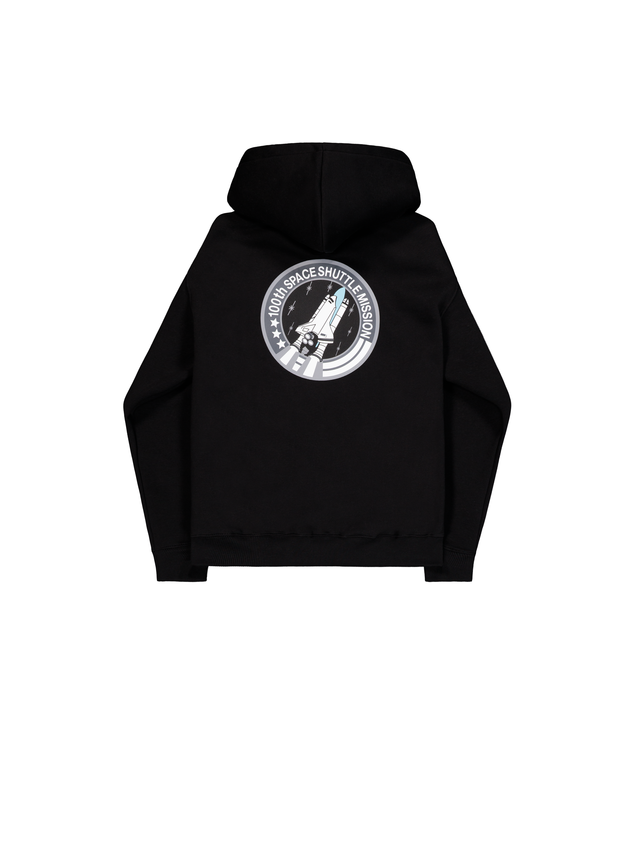 Space Shuttle Hoodie black 178317_03_1_flatlay_00002_186756
