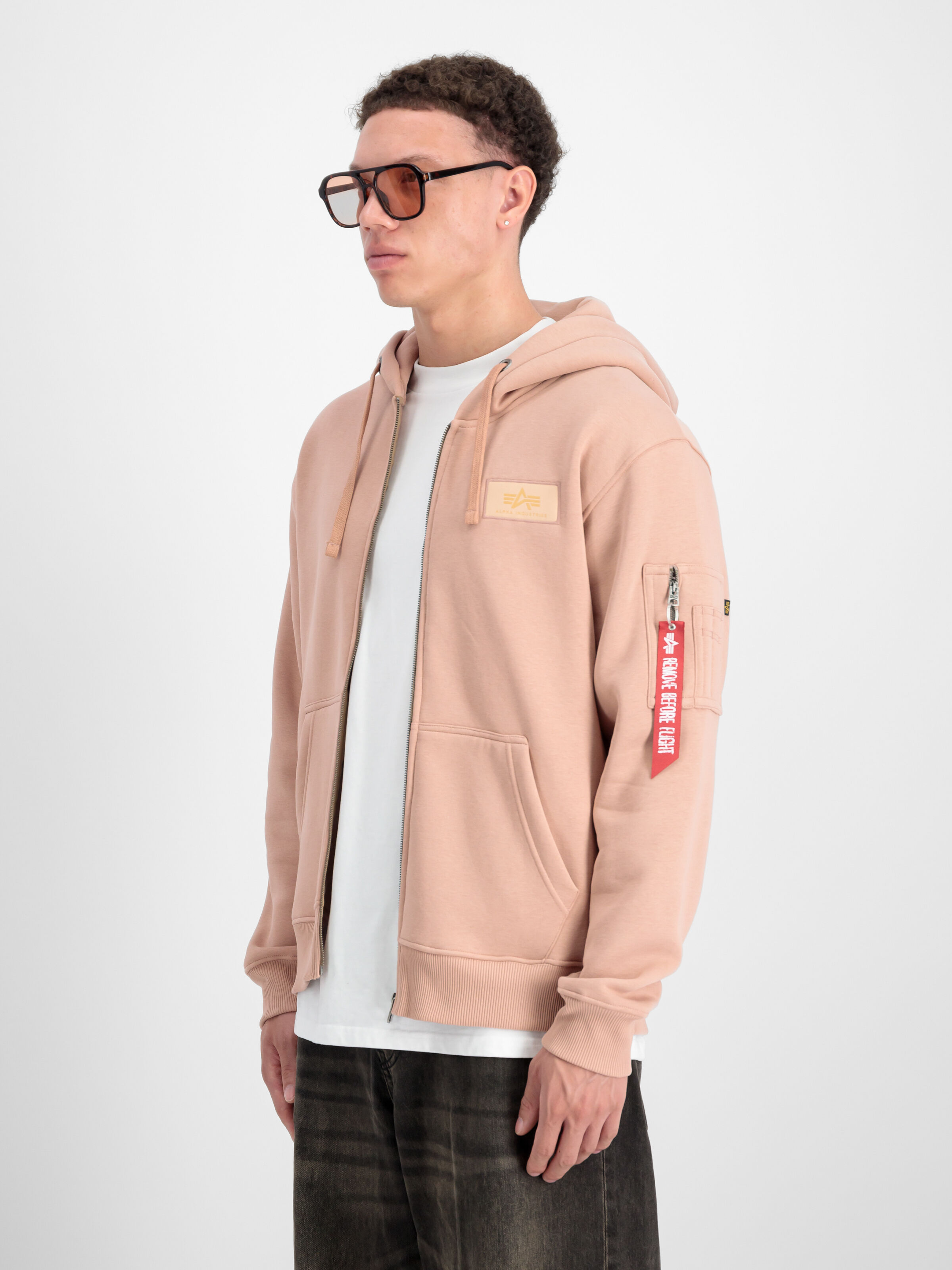 Backprint Zip Hoodie Dusty Coral 128342_721_2_model_00003_97359