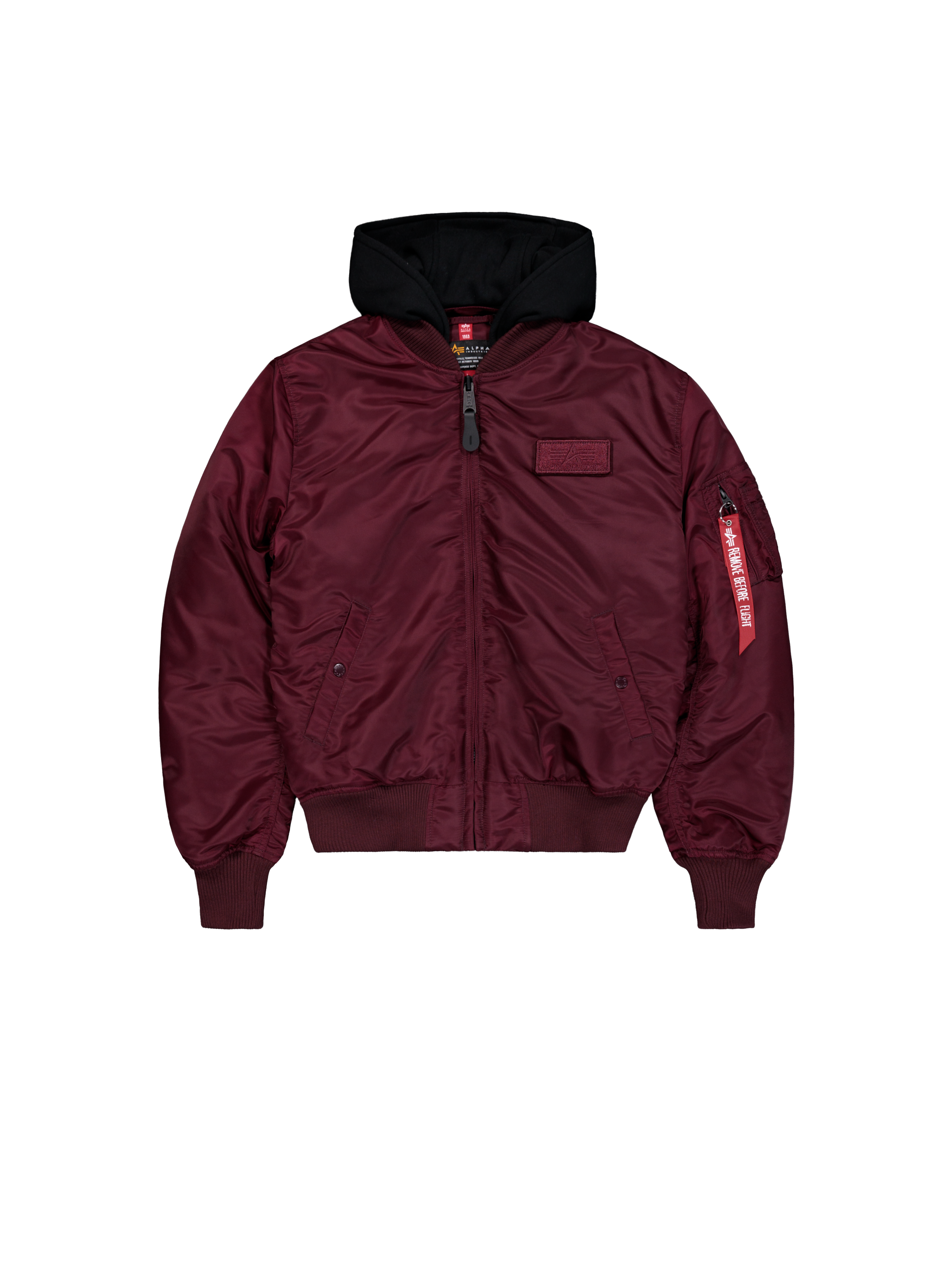 MA-1 Zip Hood Back Print Bomber Jacket dark cherry 128113_608_1_flatlay_00001_163288.png