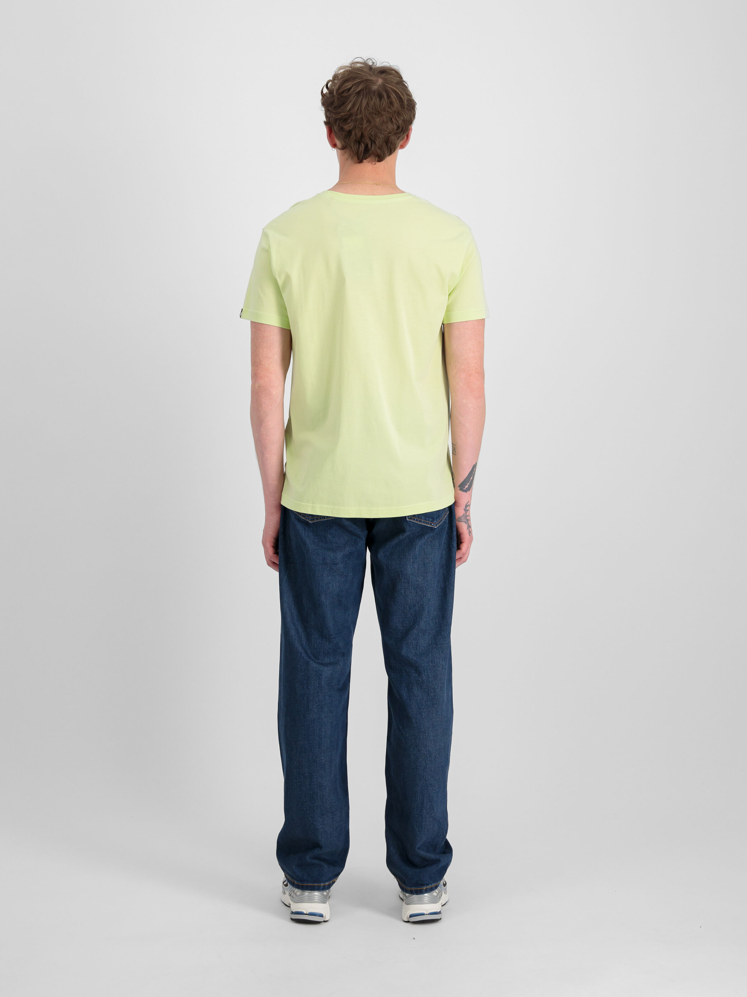 Basic Small Logo T-Shirt Arctic Lime 188505_722_2_model_00002_97206