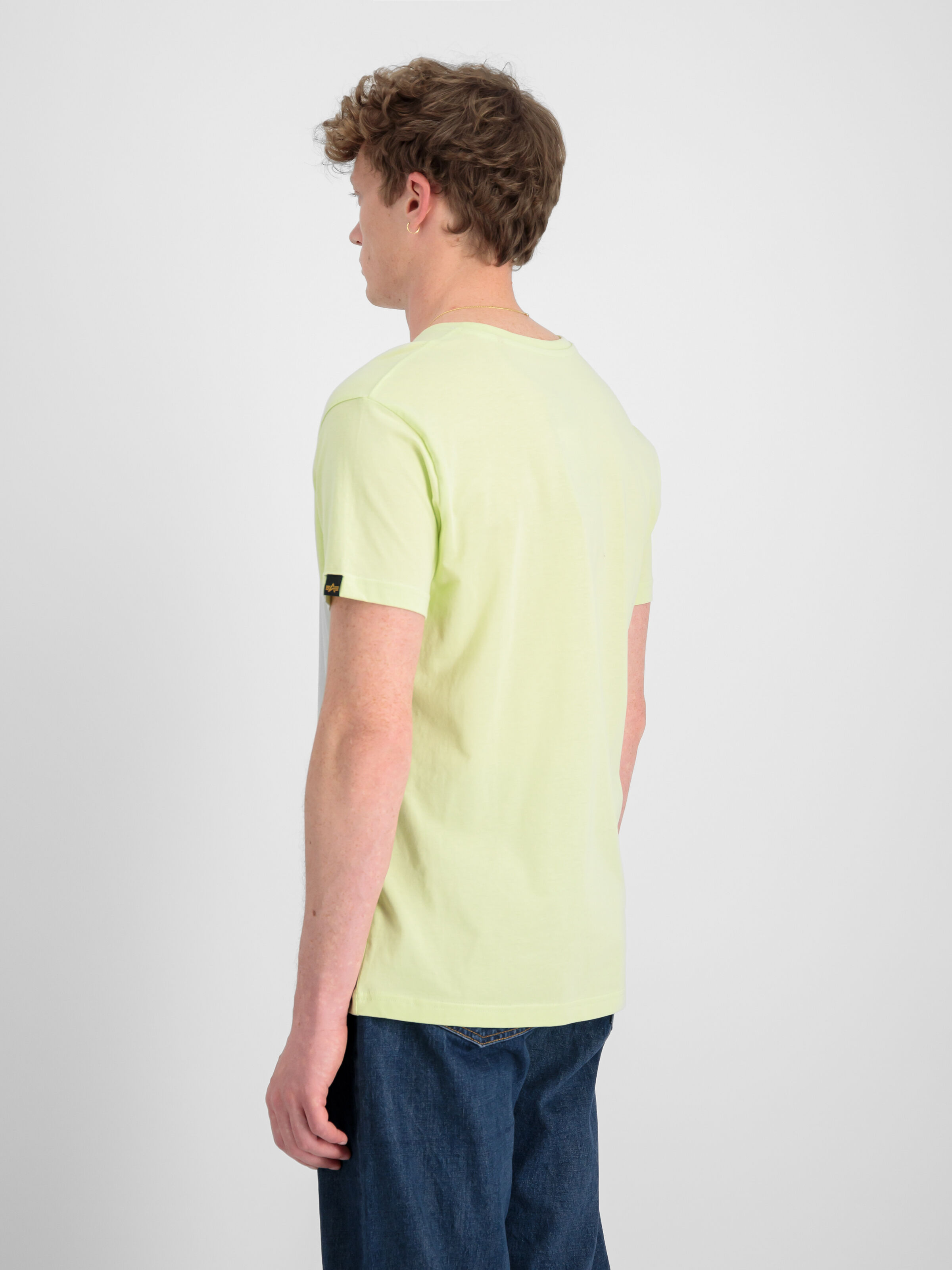 Basic Small Logo T-Shirt Arctic Lime 188505_722_2_model_00004_97208