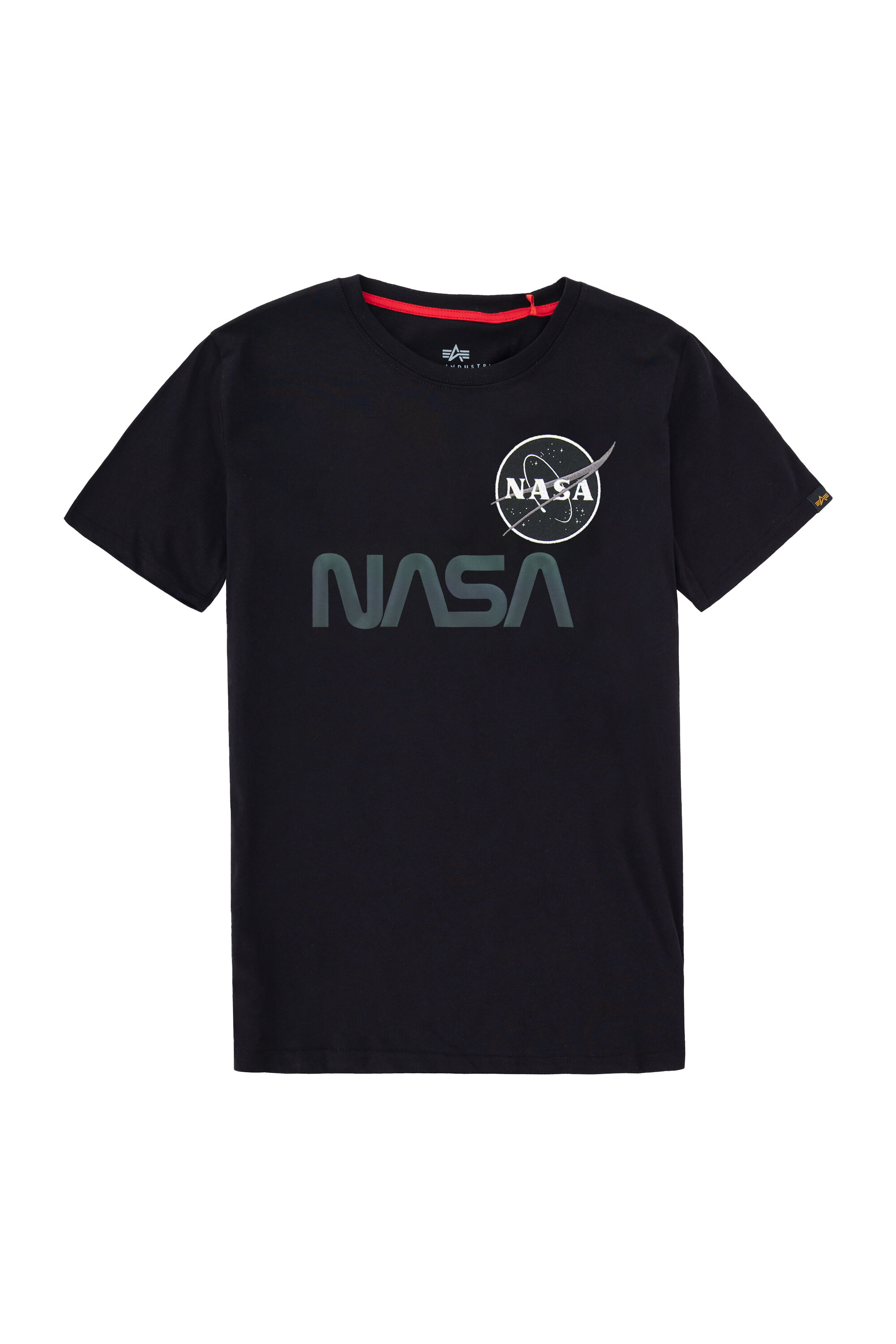 NASA Rainbow Reflective T-Shirt Kids black 198718RR_03_002_121857