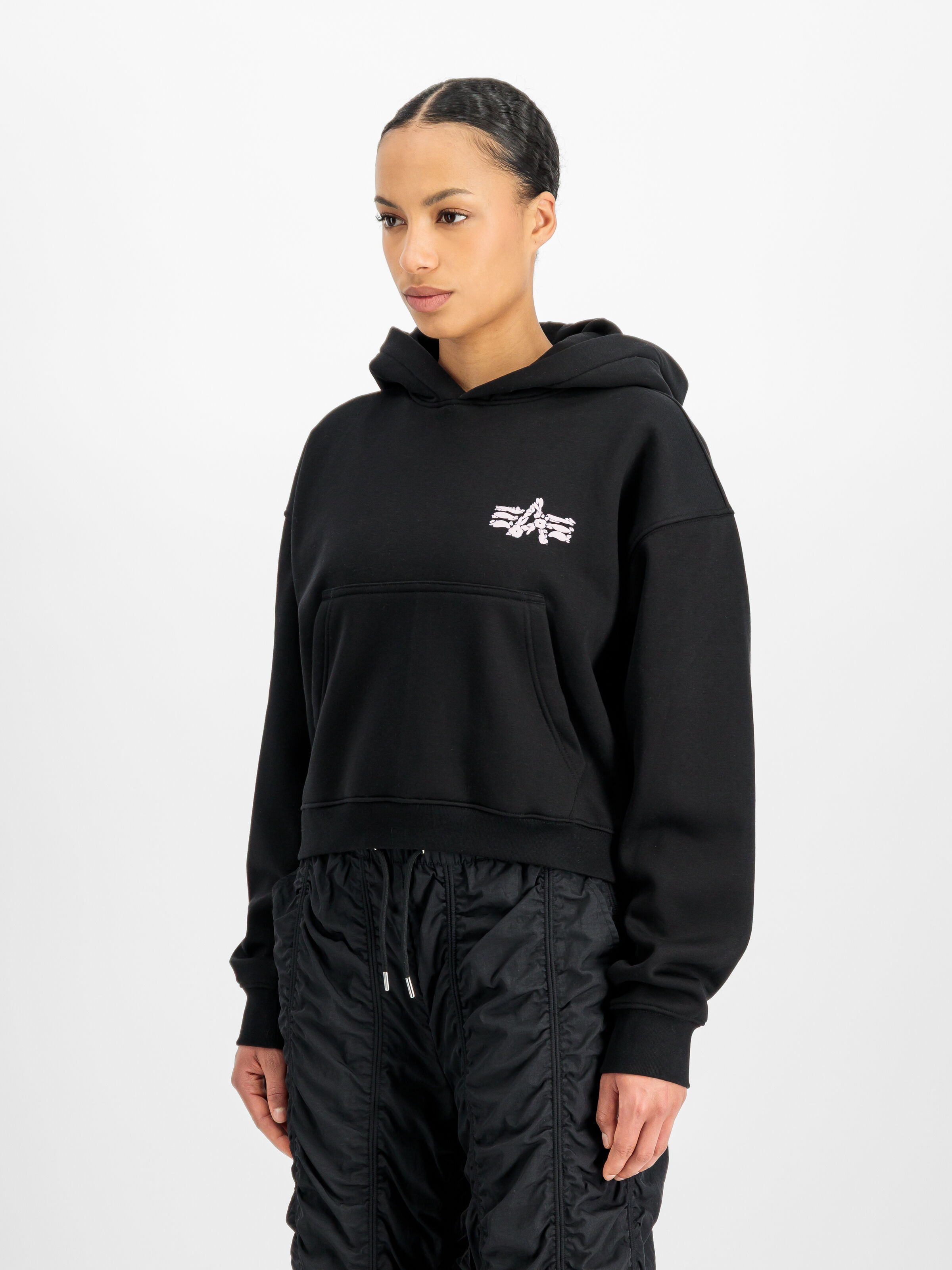 Riot Hoodie Women black 268045_03_2_model_00002_230187