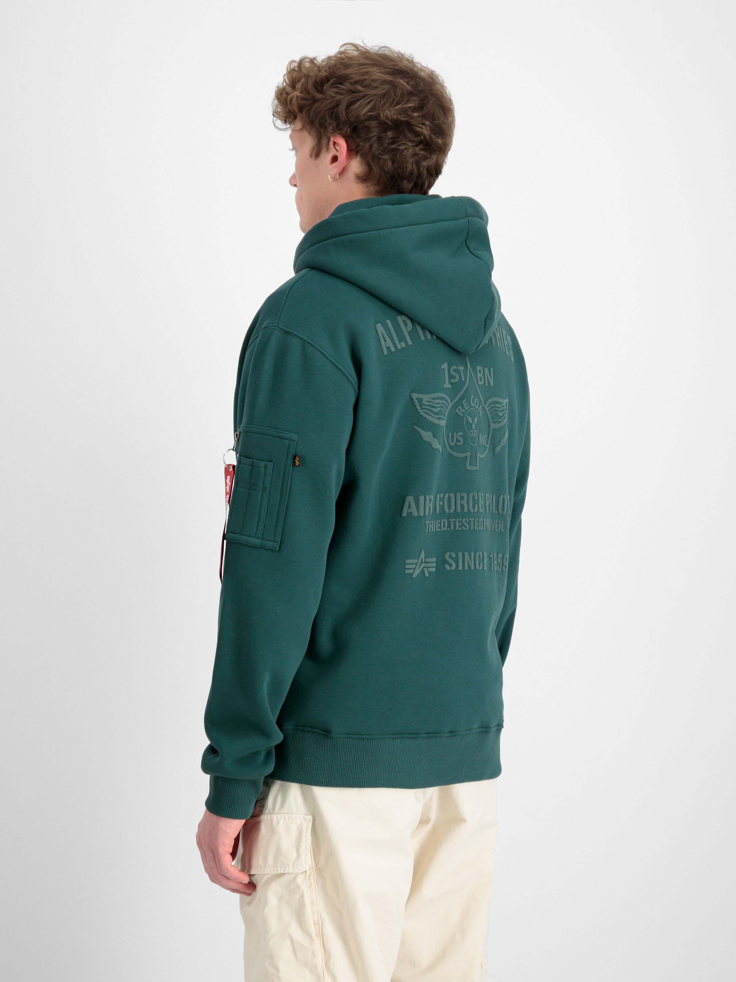 Air Force Hoodie Force Green 138337_720_2_model_00004_97989