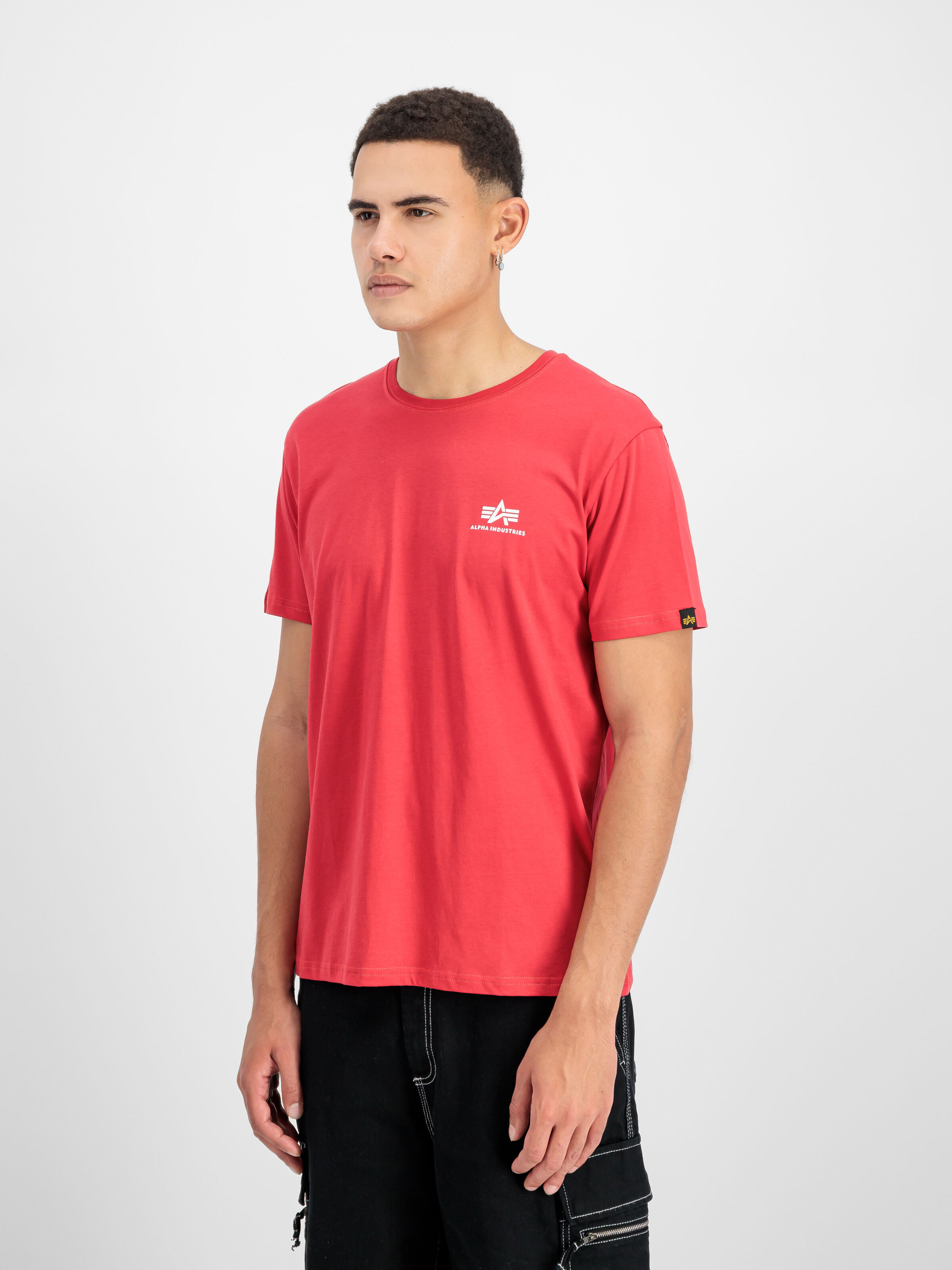 Basic Small Logo T-Shirt speed red 188505_328_2_model_00002_184897