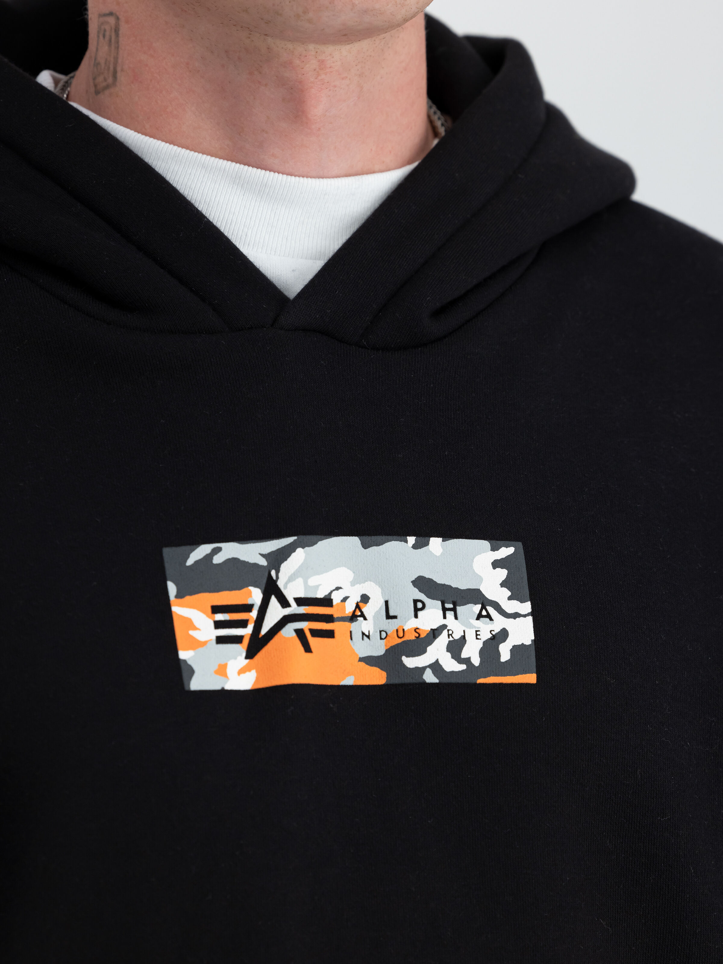 Camo Panel Hoodie black 148338_03_3_detail_00001_98507