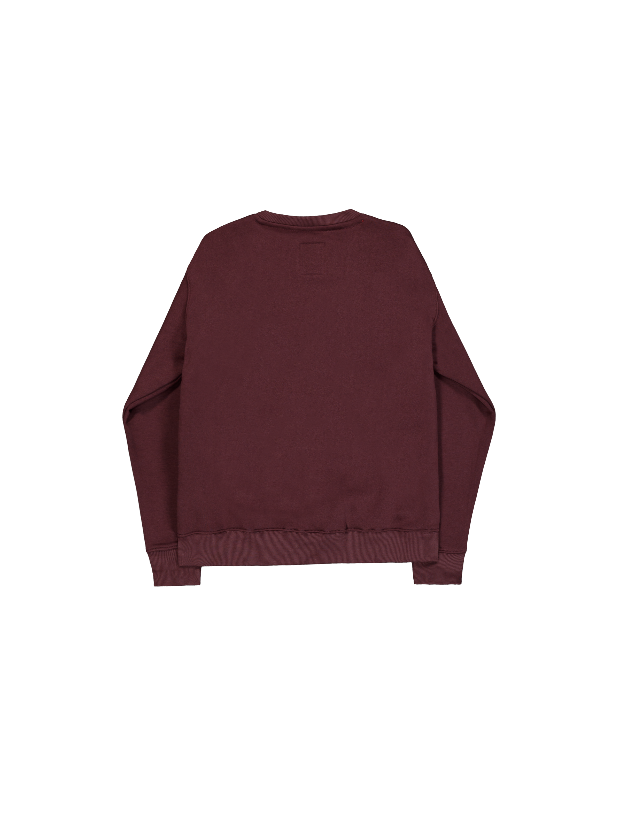 Basic Small Logo Sweatshirt deep maroon 188307_21_1_flatlay_00002_186202