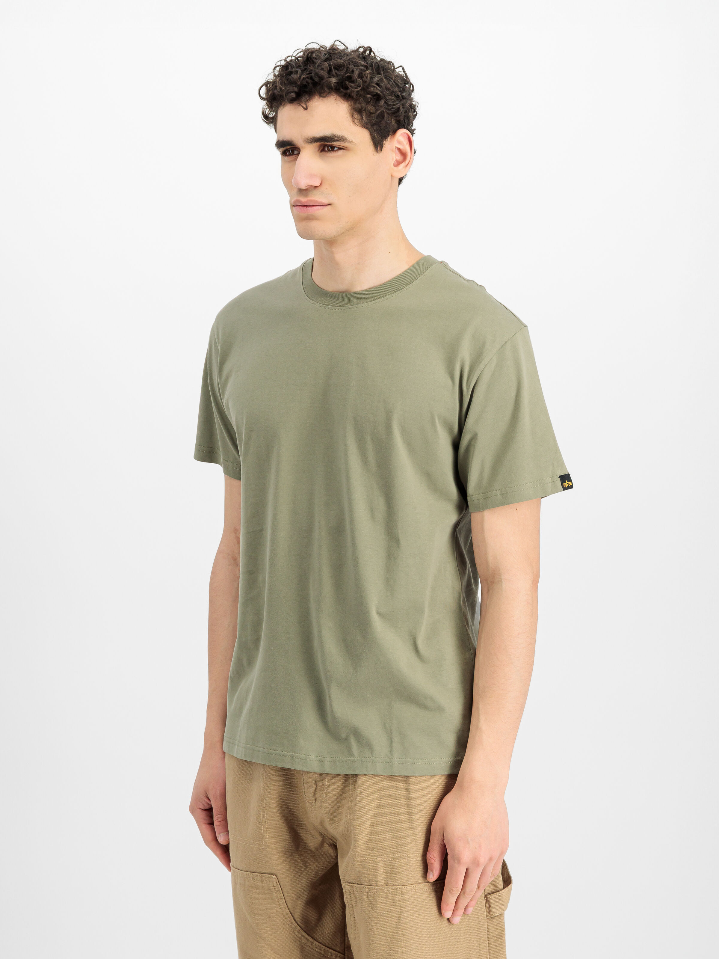 Backprint Vintage Panel T-Shirt olive 268513_11_2_model_00002_228102