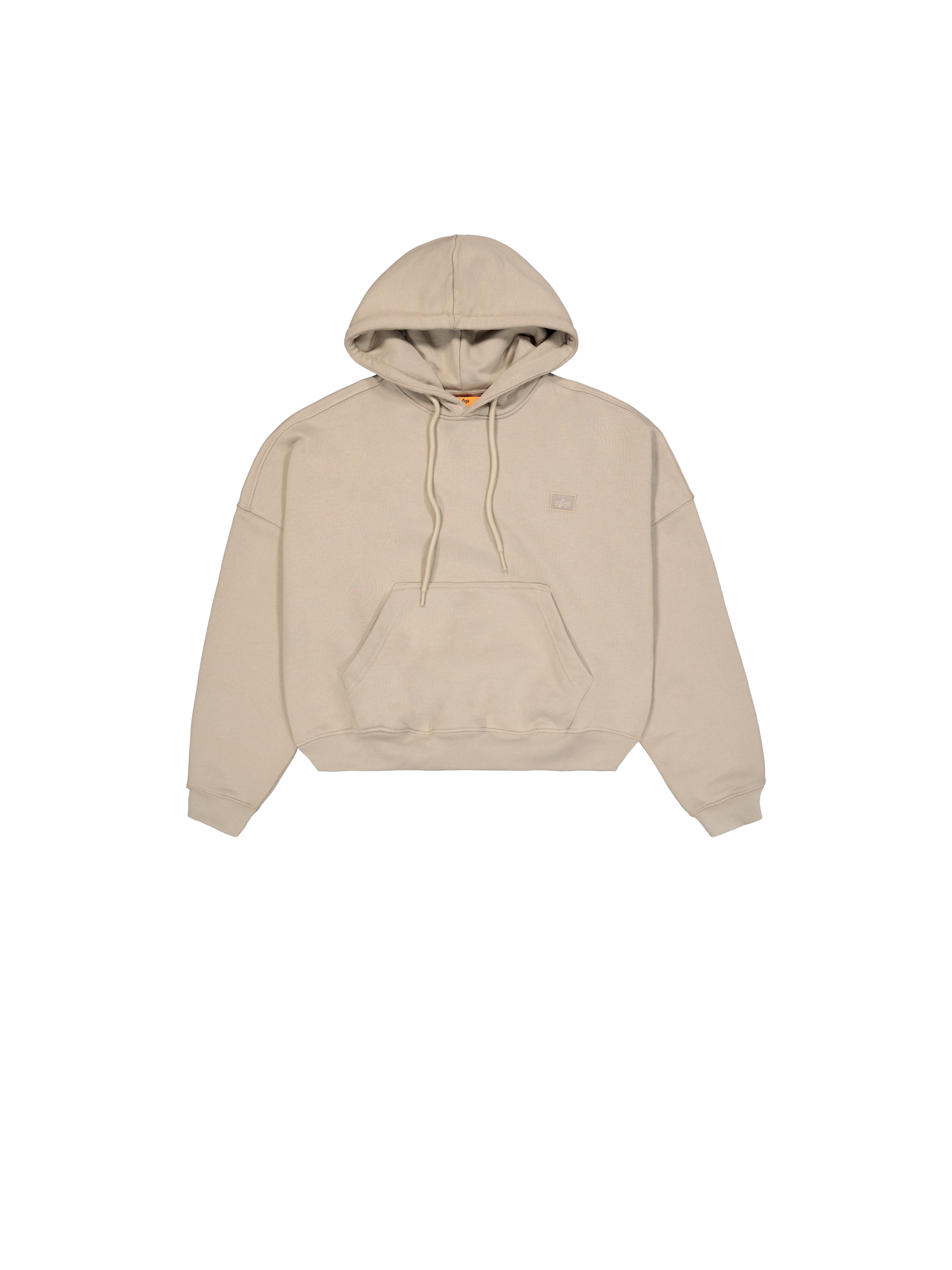 Alpha Essentials Rubber Logo Hoodie Women Alpha Essentials Rubber Logo Hoodie Women