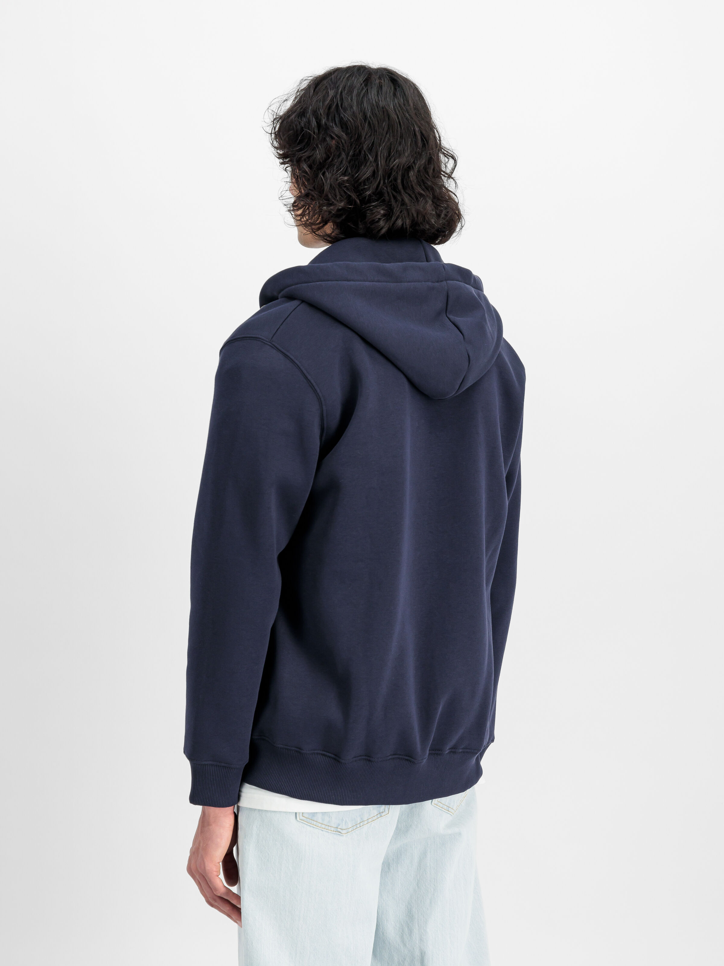 Basic Big Logo Zip Hoodie rep.blue 178325_07_2_model_00004_128180