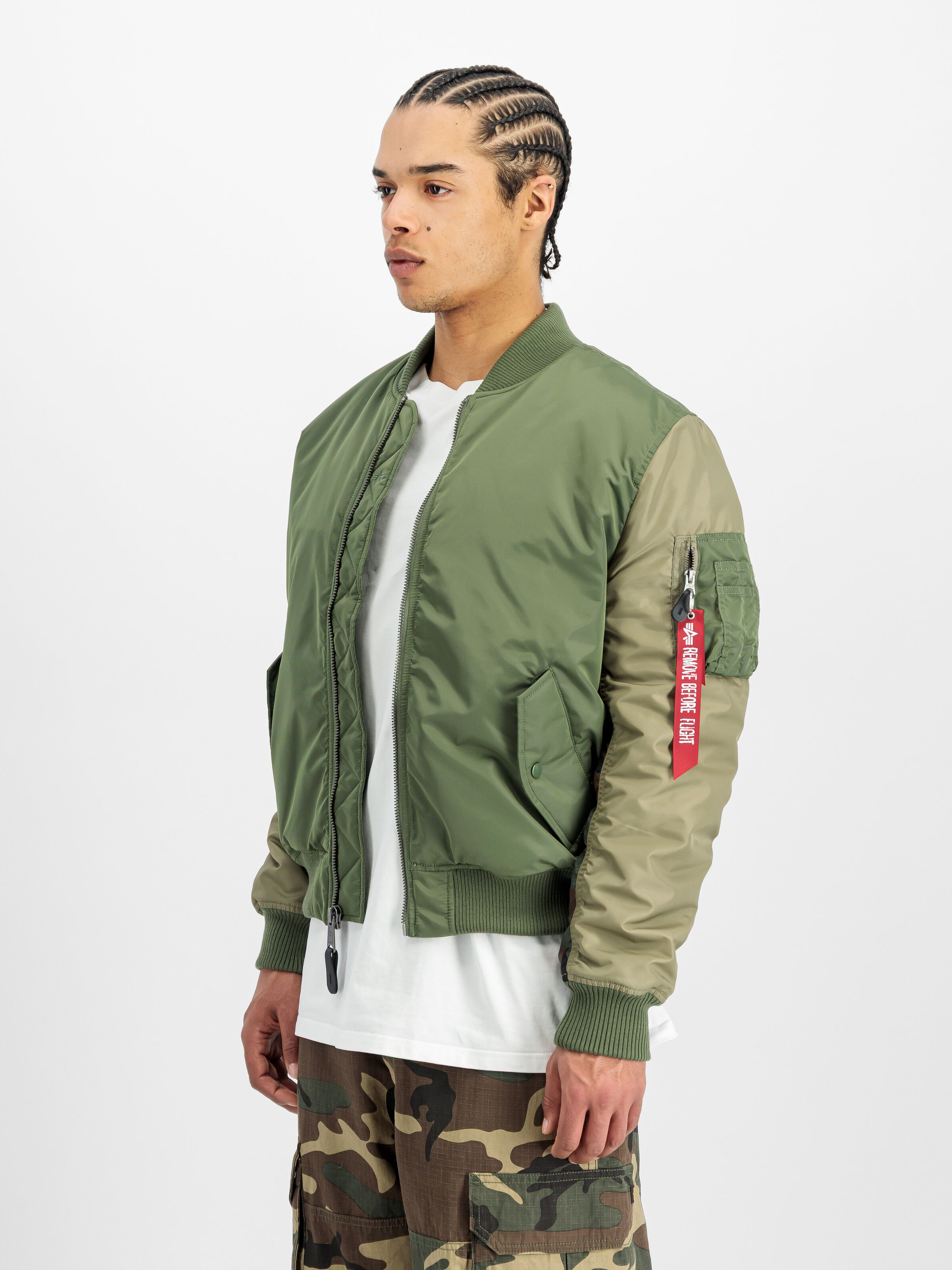 MA-1 Camo Back Embroidery Bomber Jacket sage-green 258120_01_2_model_00002_163492