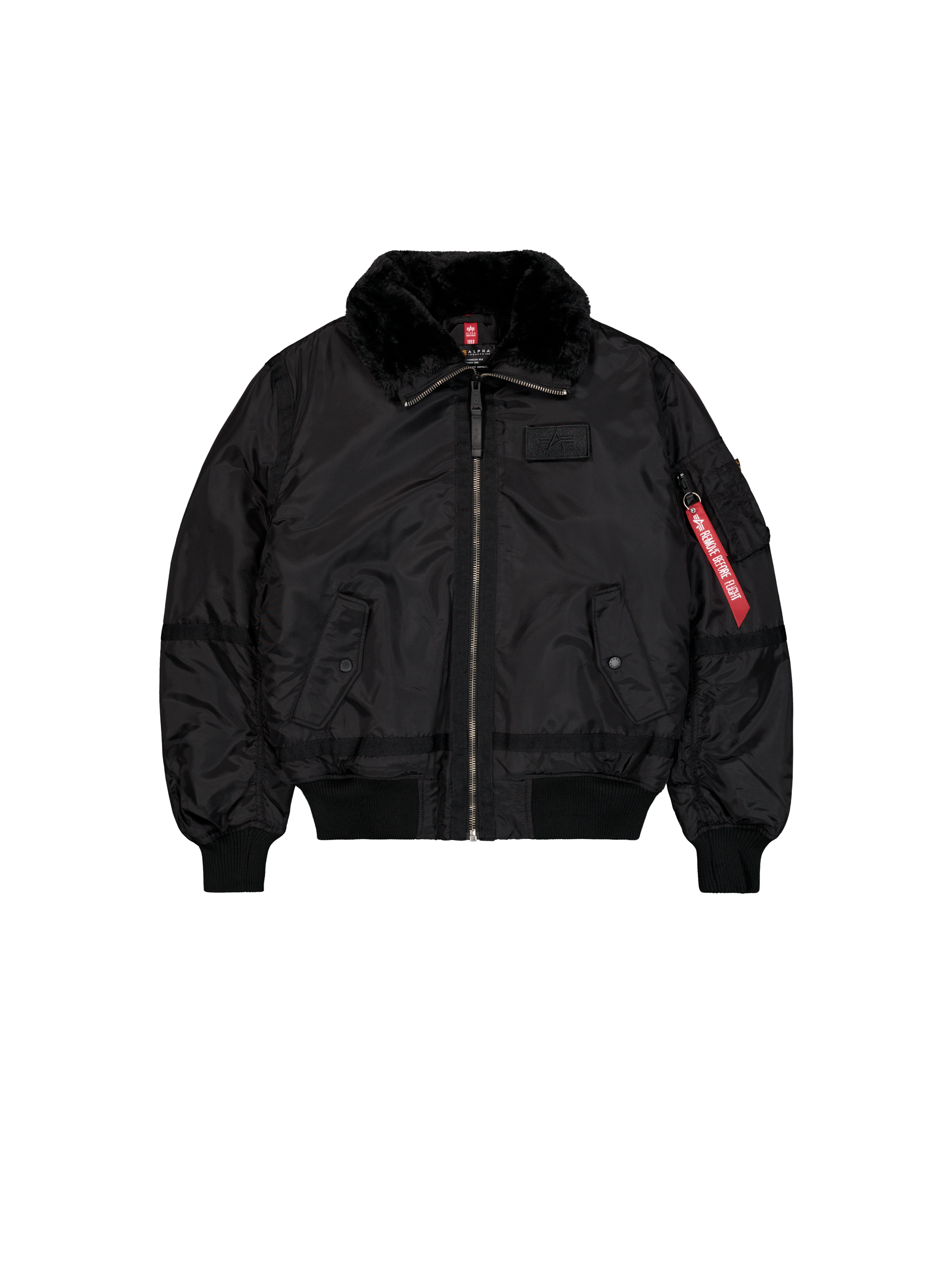 B-15 III TT Two Tone Bomber Jacket black 198122_03_1_flatlay_00001_188825.png