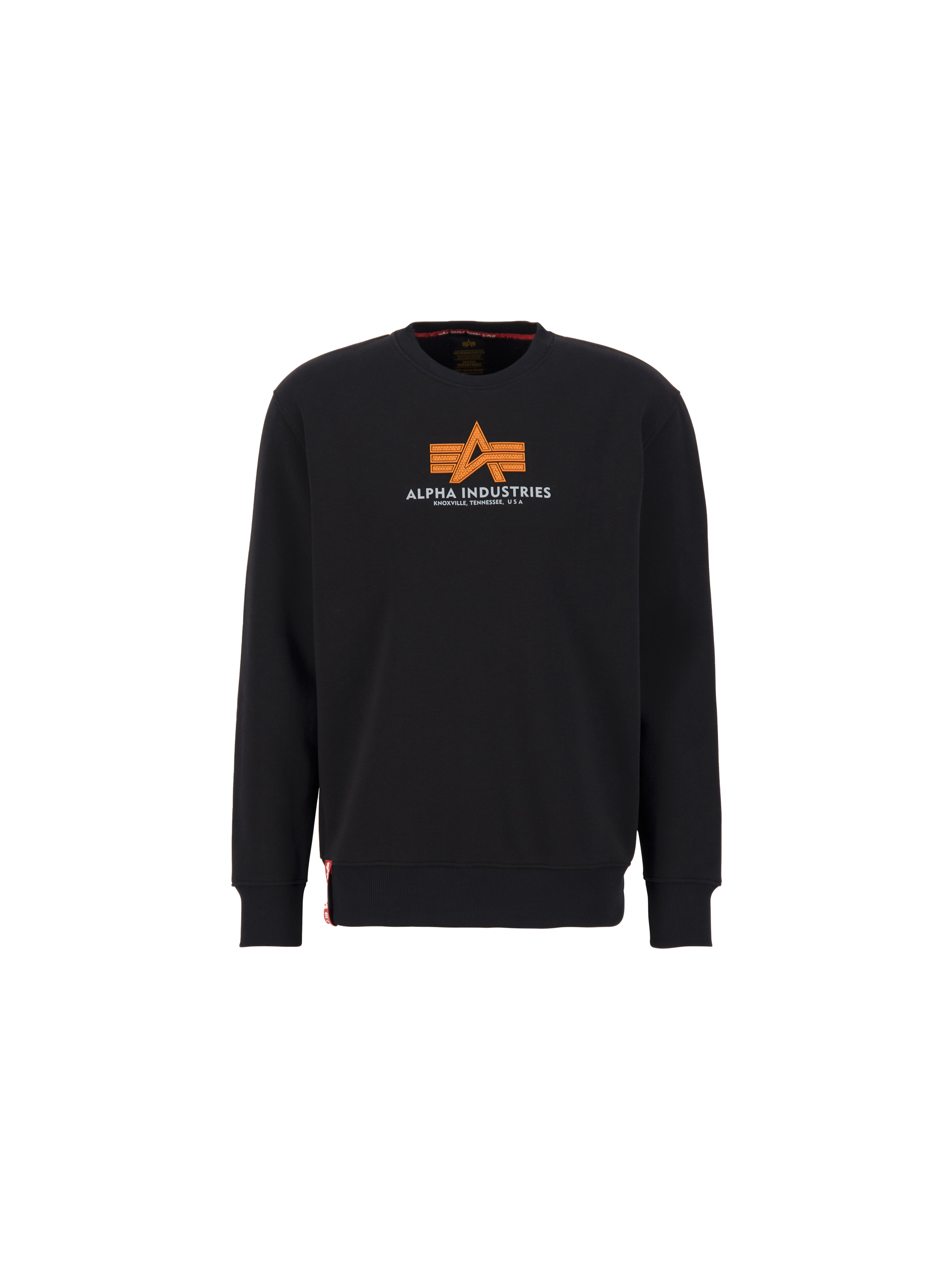 Basic Rubber Sweatshirt black 178302RB_03_1_flatlay_00001_193614.png