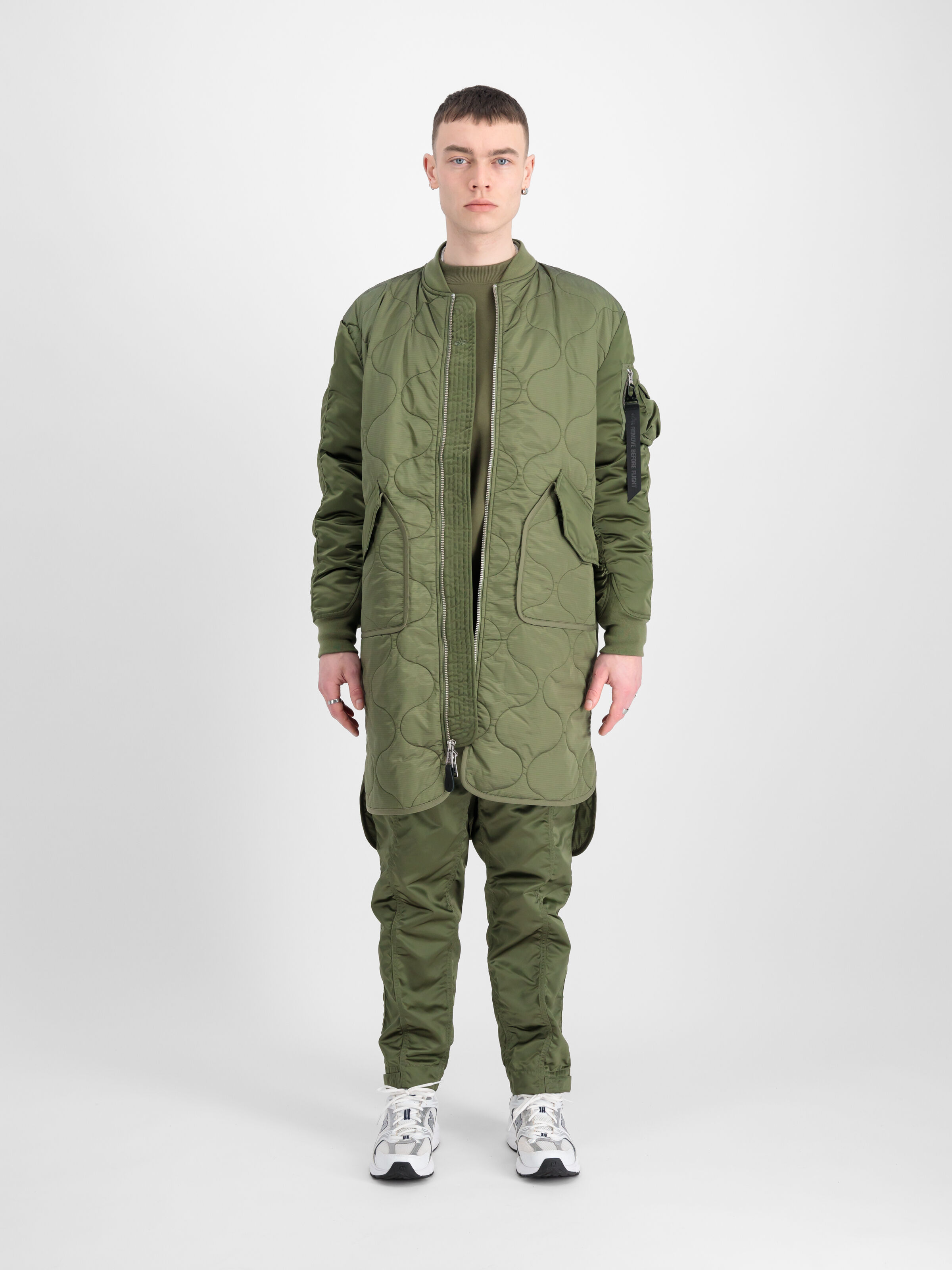 ALS Coat UV Winter Jacket sage-green 146106UV_01_2_model_00001_98402