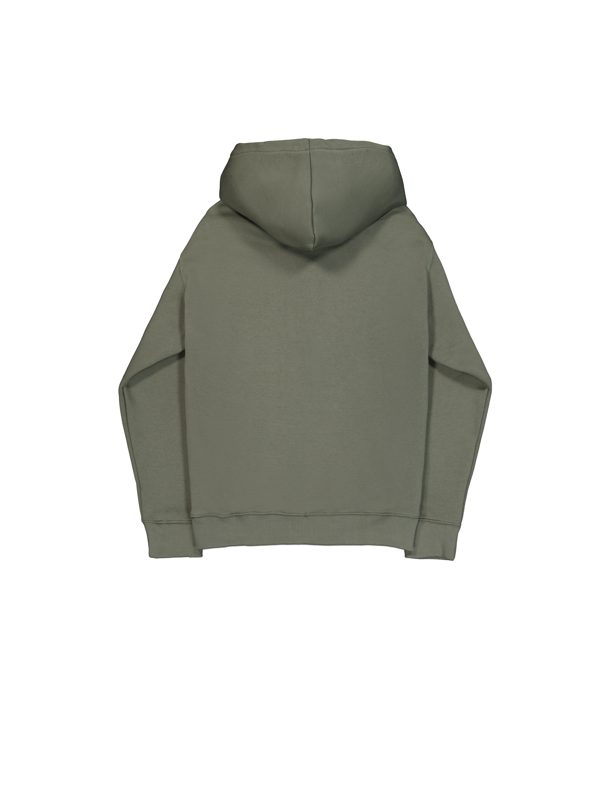 Basic Small Logo Hoodie dark olive 196318_142_1_flatlay_00002_102813
