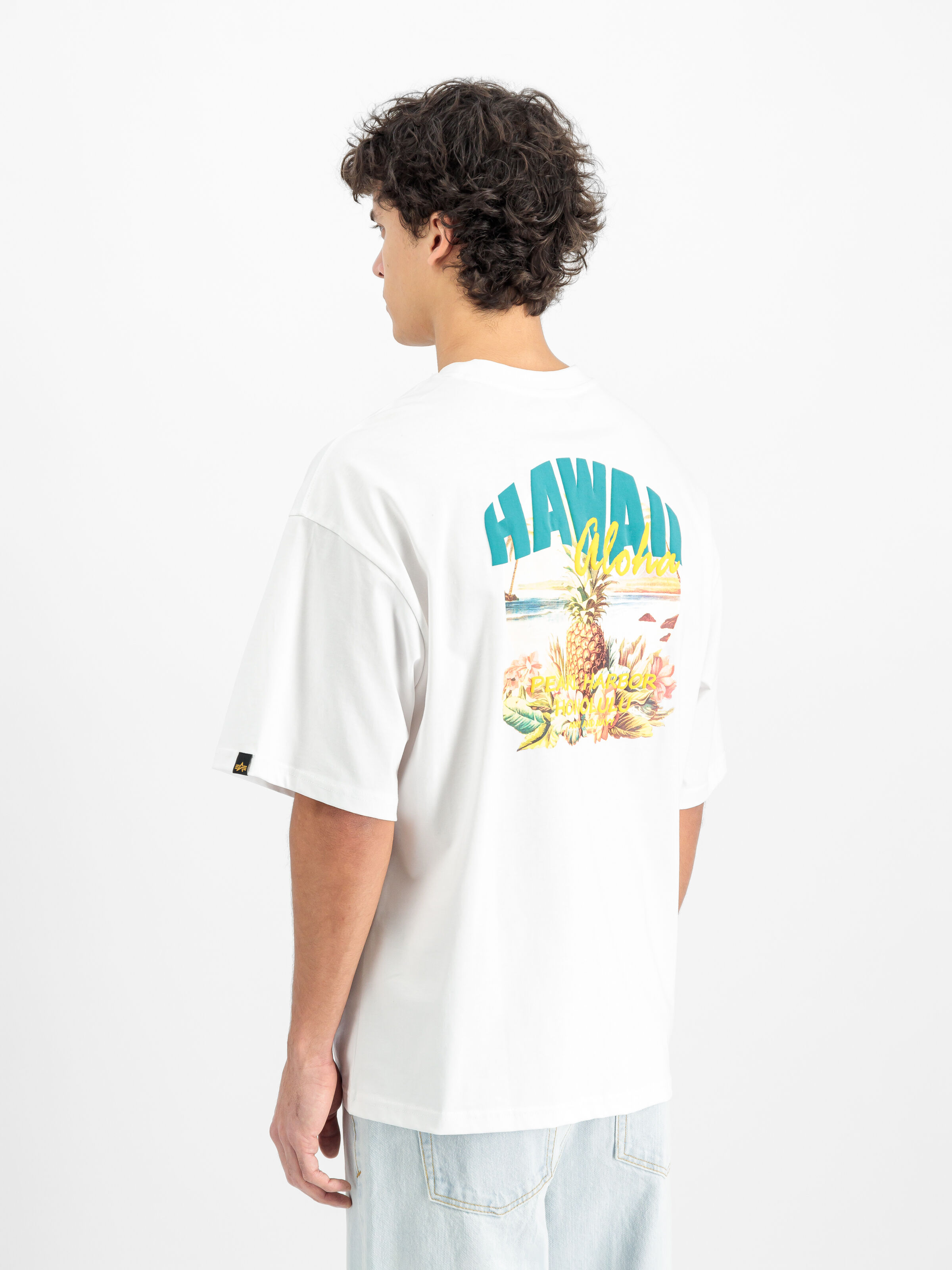 Hawaii Aloha Backprint T-Shirt white 156535_09_2_model_00004_142605