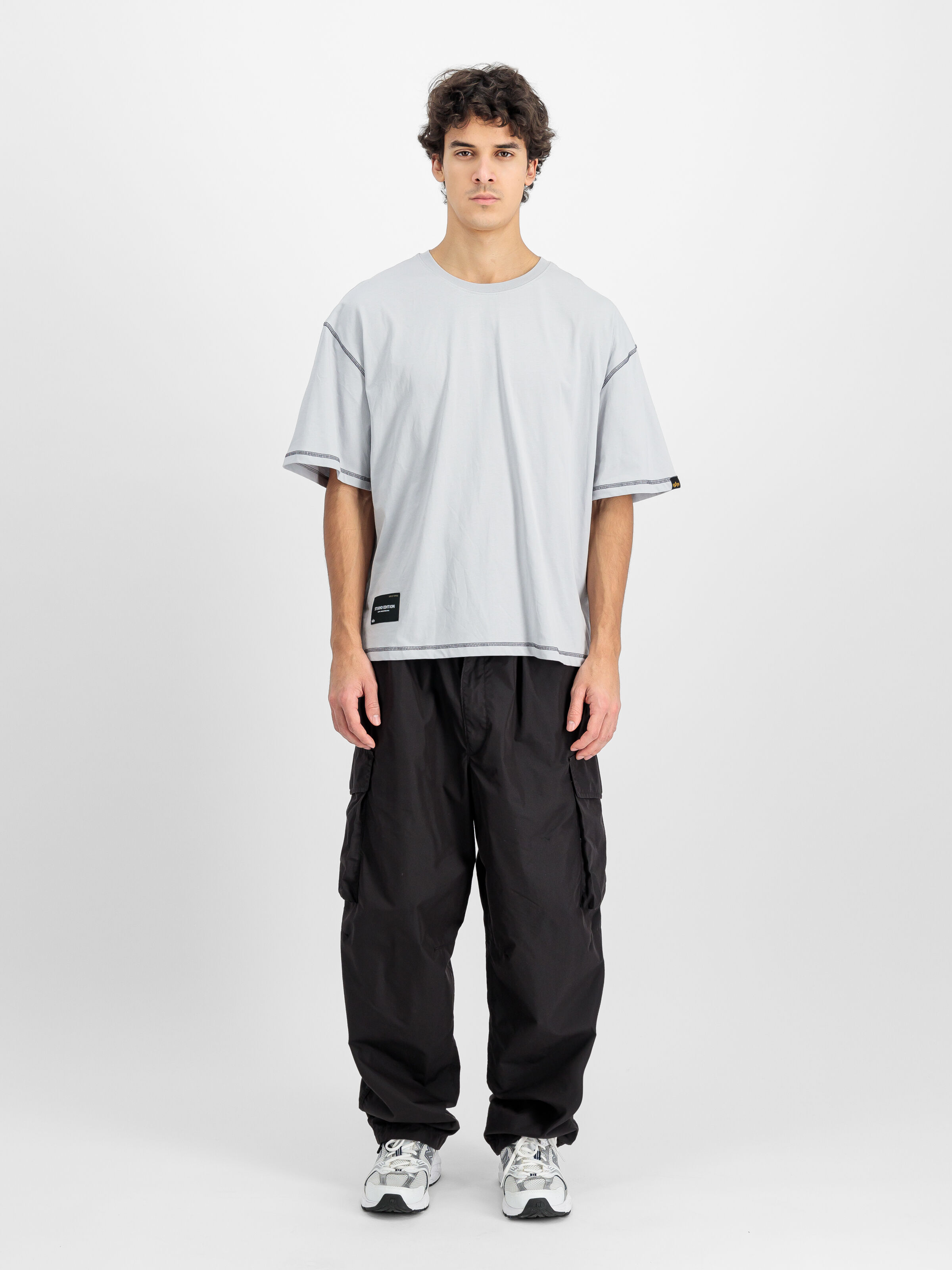Studio Bubble Backprint T-Shirt pastel grey 156555_666_2_model_00001_138729