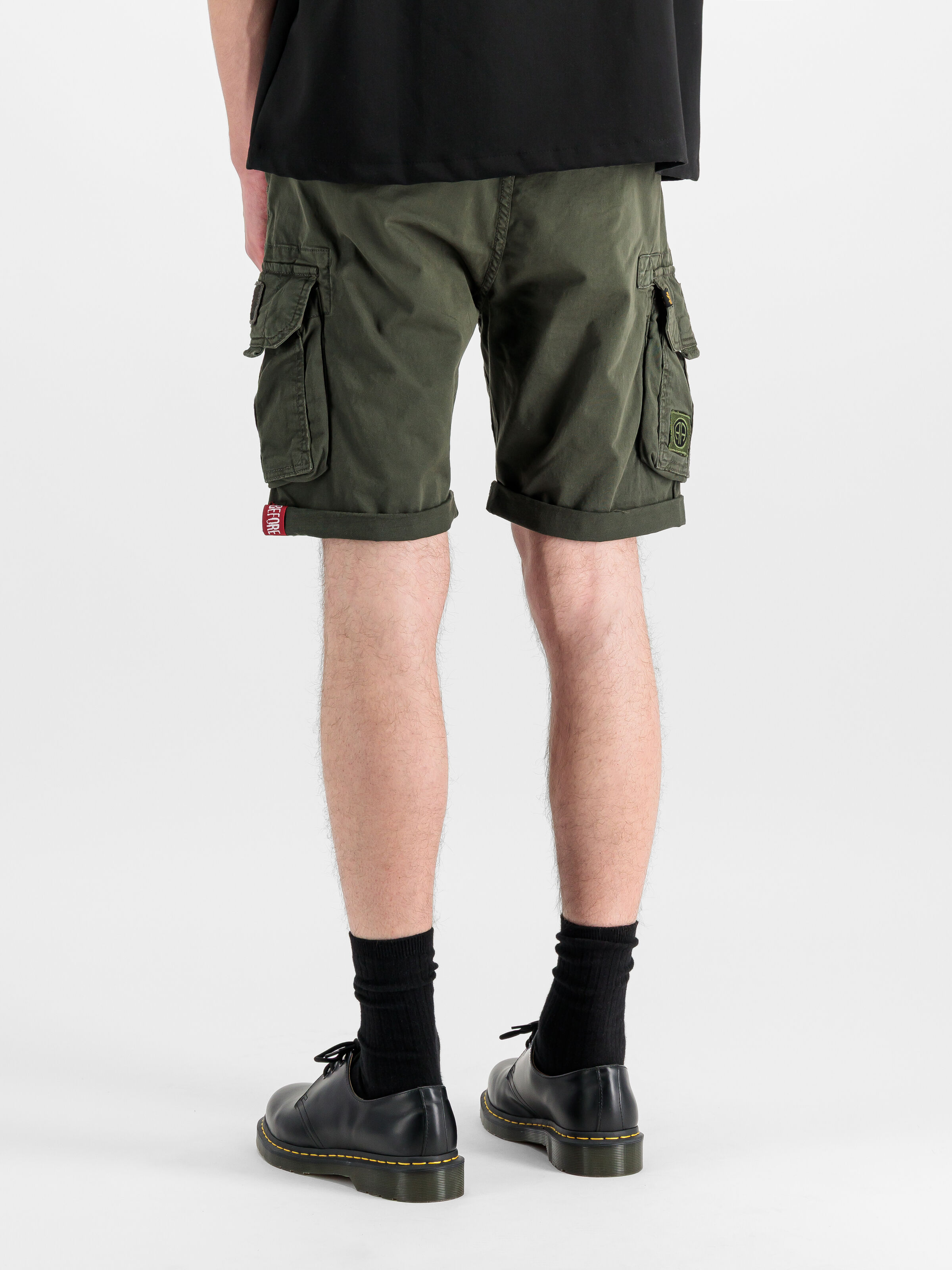 Crew Patch Short greyblack 186209_136_2_model_00003_216017