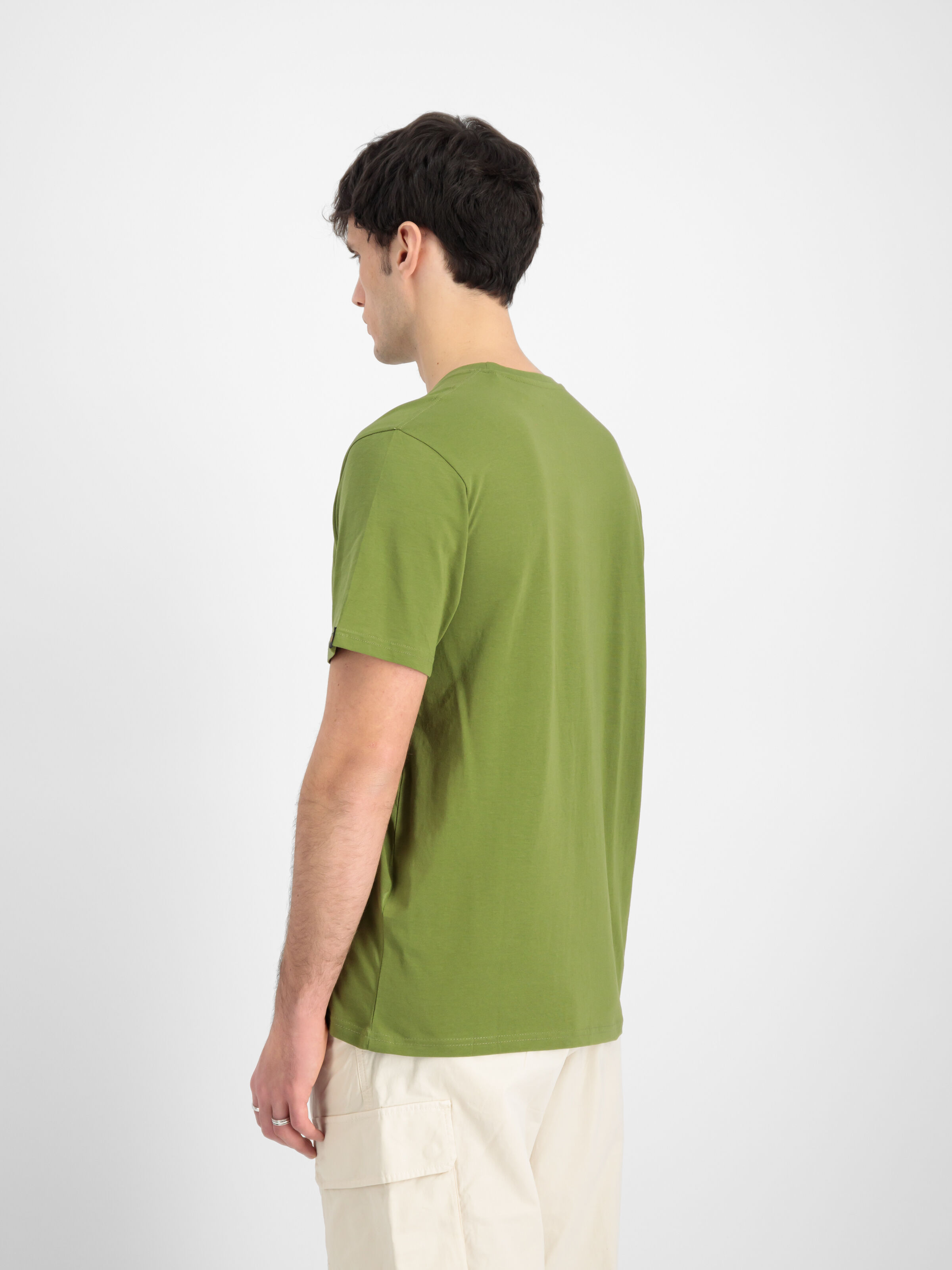 Basic Big Logo T-Shirt moss green 100501_714_2_model_00004_109747