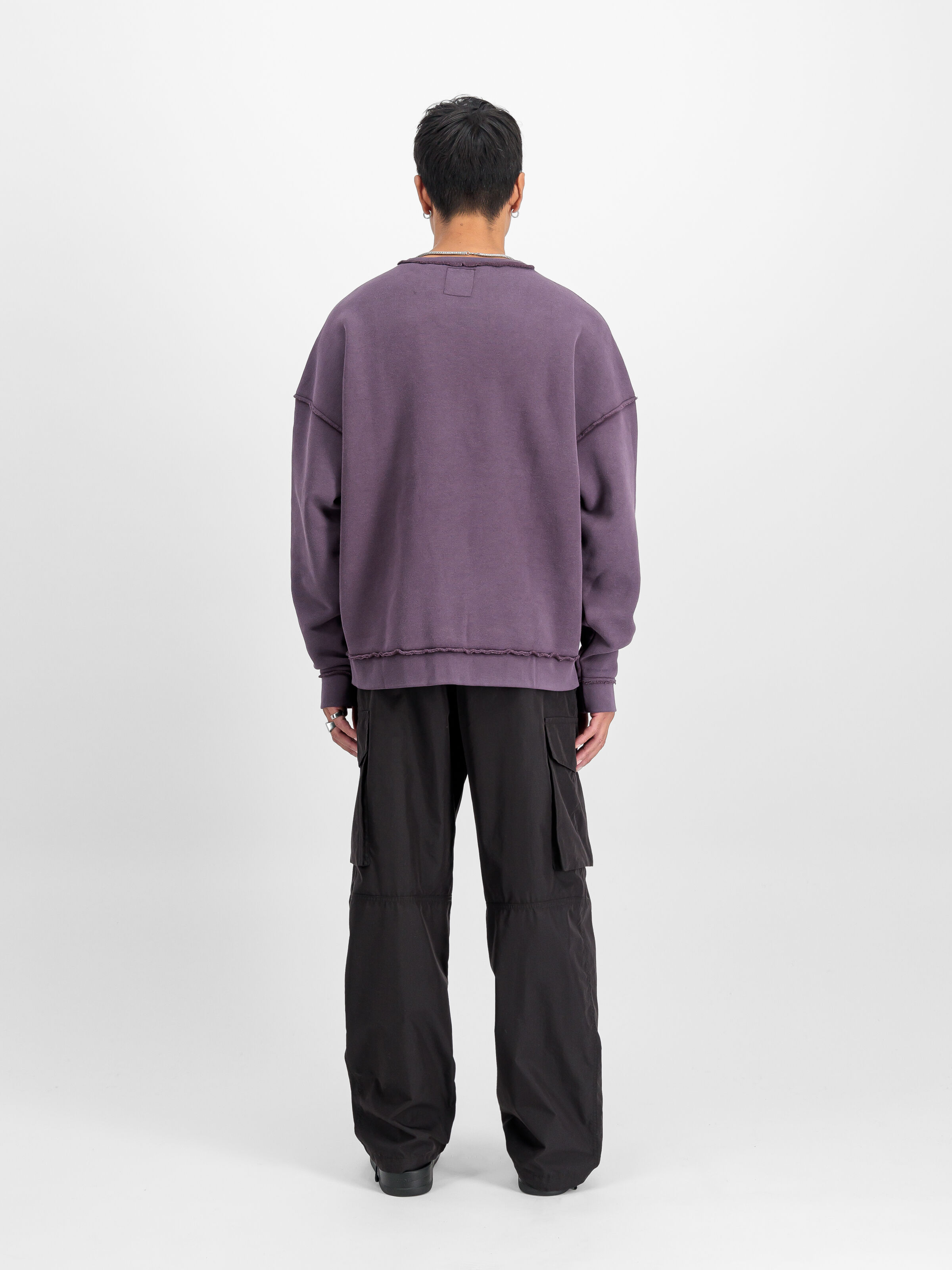 Open Edge Sweatshirt Plum 148305_719_2_model_00002_108573