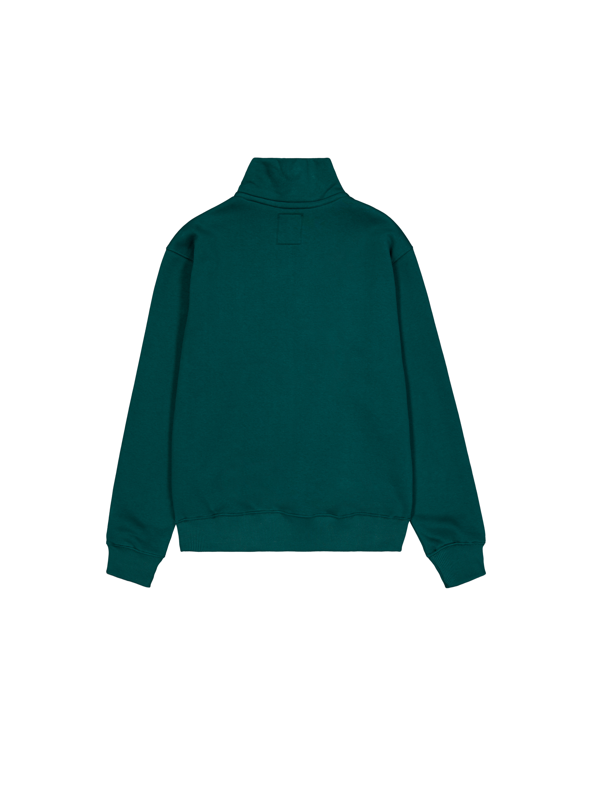 Half Zip Small Logo Sweatshirt Force Green 108308_720_1_flatlay_00002_97157