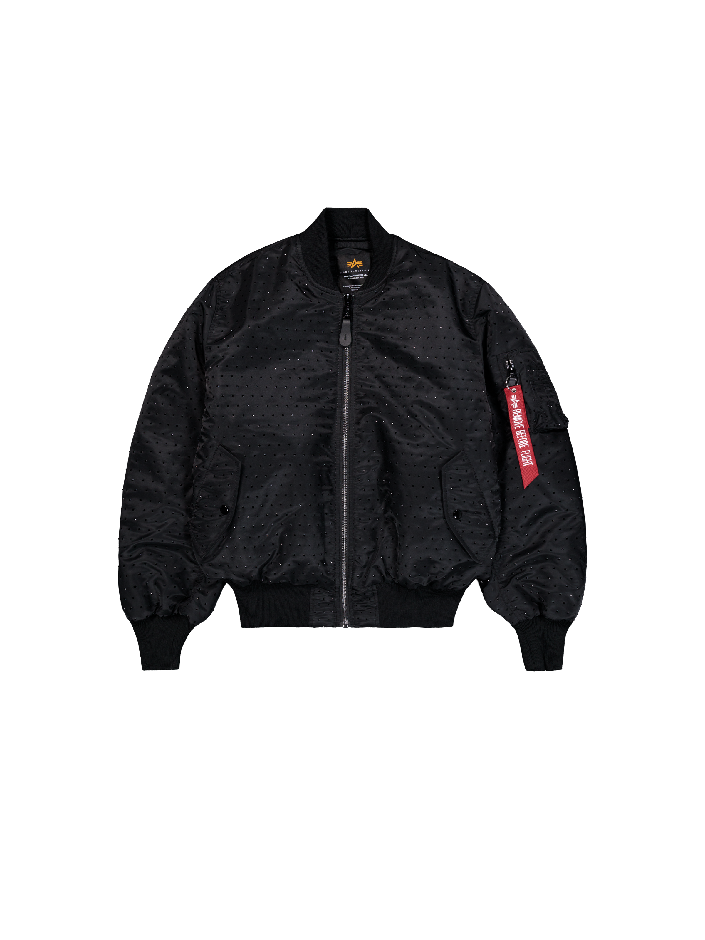 MA-1 Crystal Unisex Bomber Jacket black 258126_03_1_flatlay_00001_163828.png