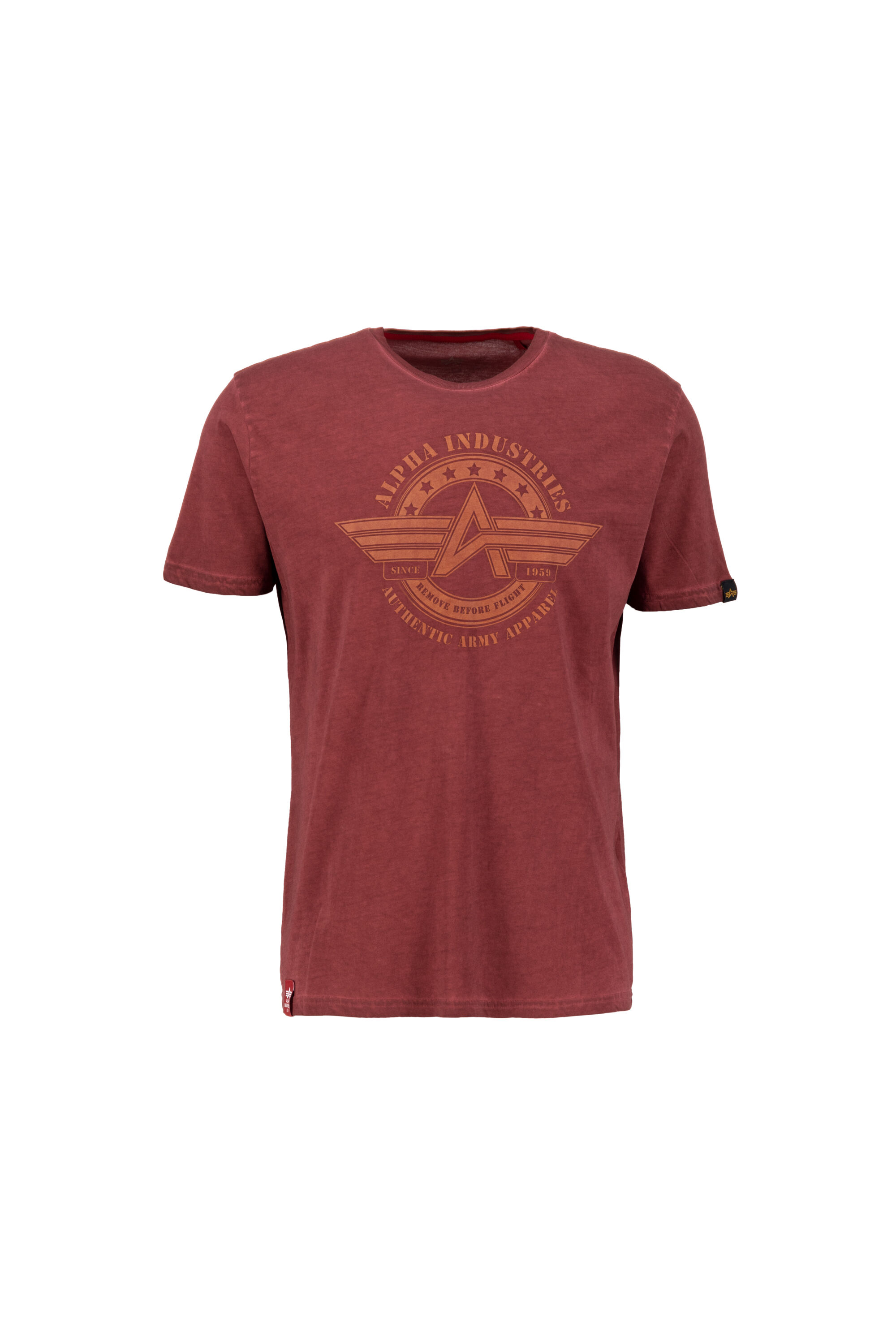 Alpha Industries Olidye T-Shirt rbf red 118513_523_001_124161.jpg