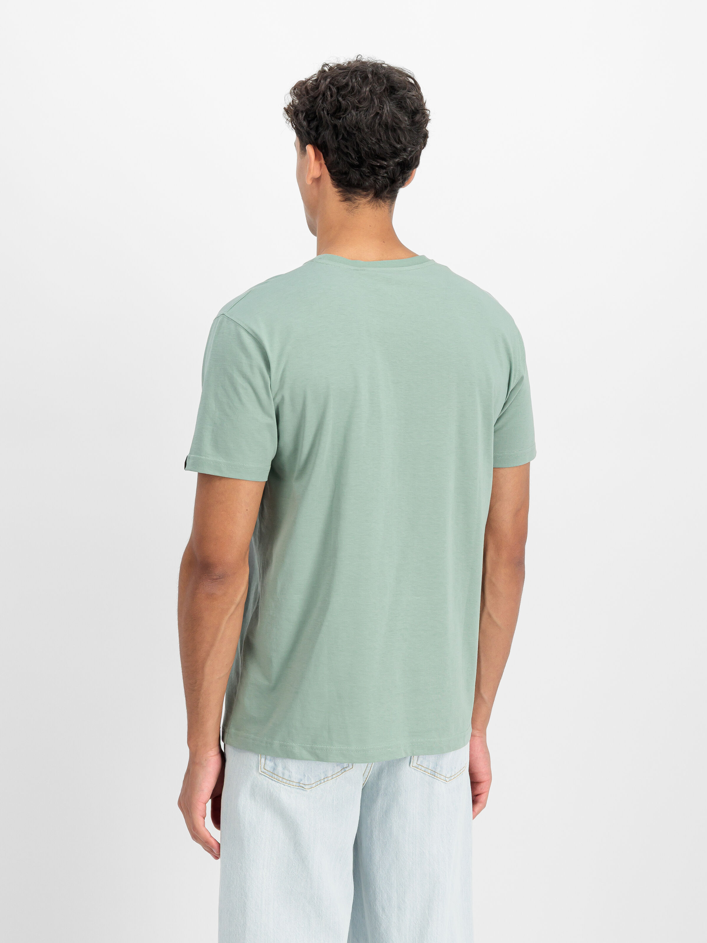 Foam Middle Logo T-Shirt frost green 266551_30_2_model_00003_197498