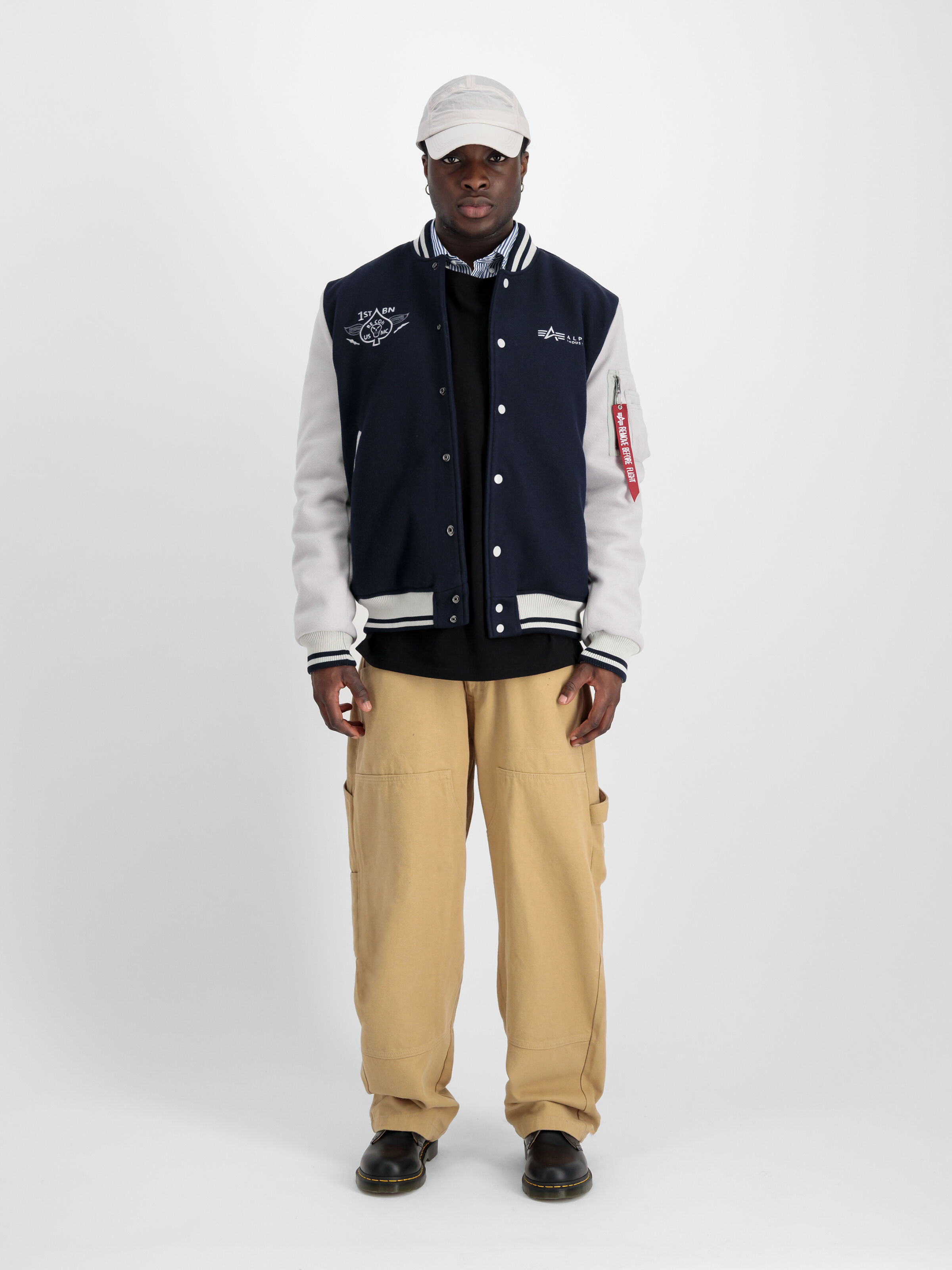 Varsity Air Force Jacket ultra navy 138107_697_2_model_00001_129555