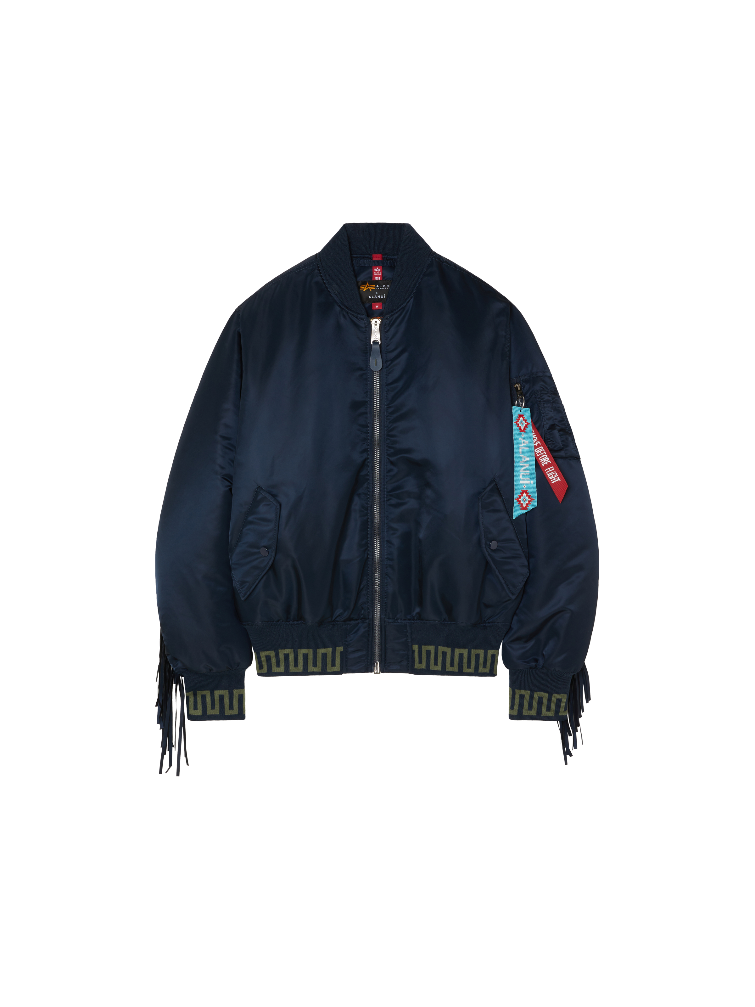 ALPHA X ALANUI MA-1 Bomber Jacket rep.blue ALPHA X ALANUI MA-1 Bomber Jacket