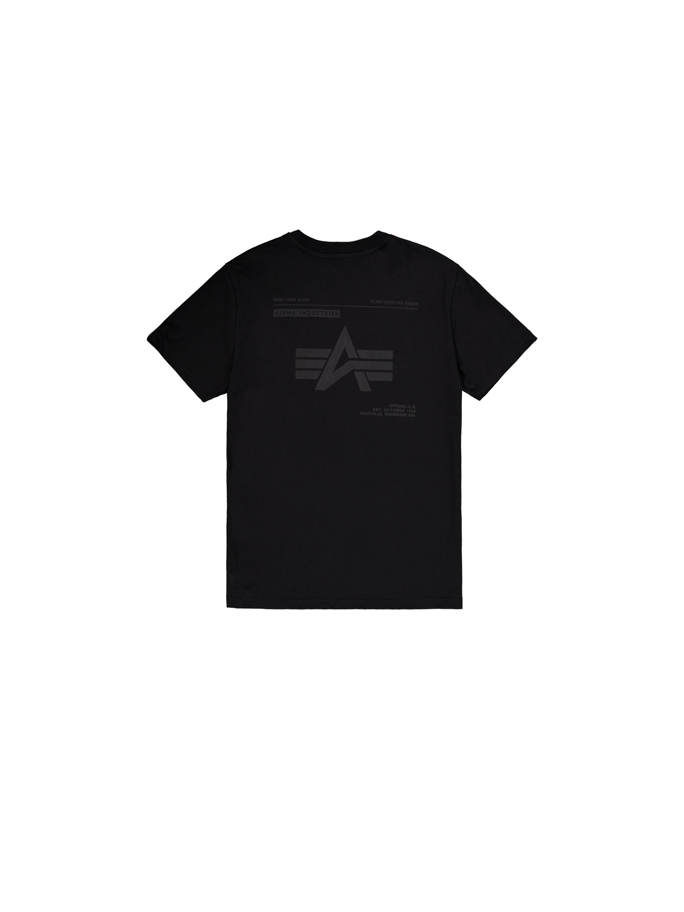Label Backprint T-Shirt black/black 258505_515_1_flatlay_00002_173802