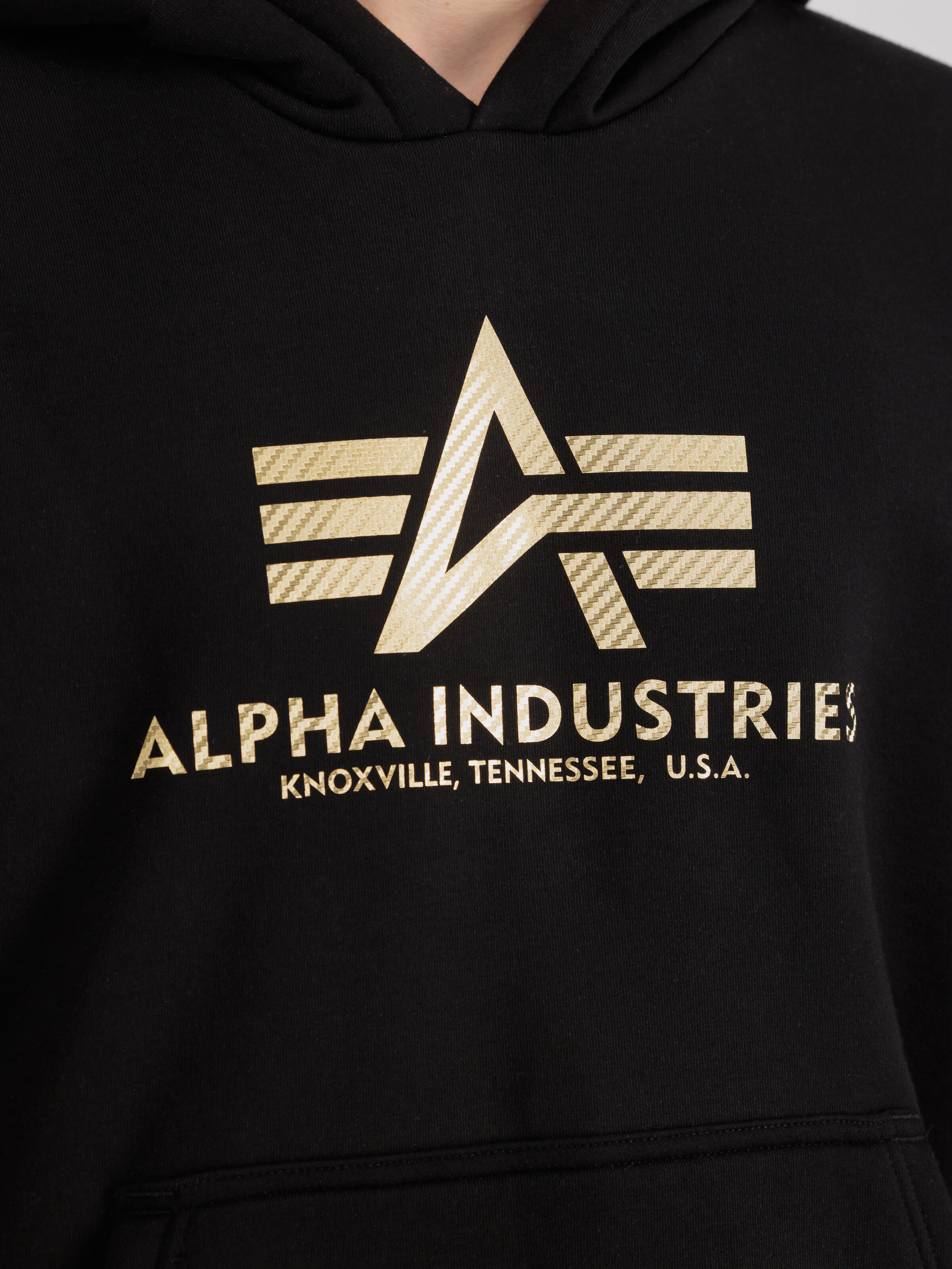 Basic Carbon Hoodie black/gold 146343_365_3_detail_00001_129856