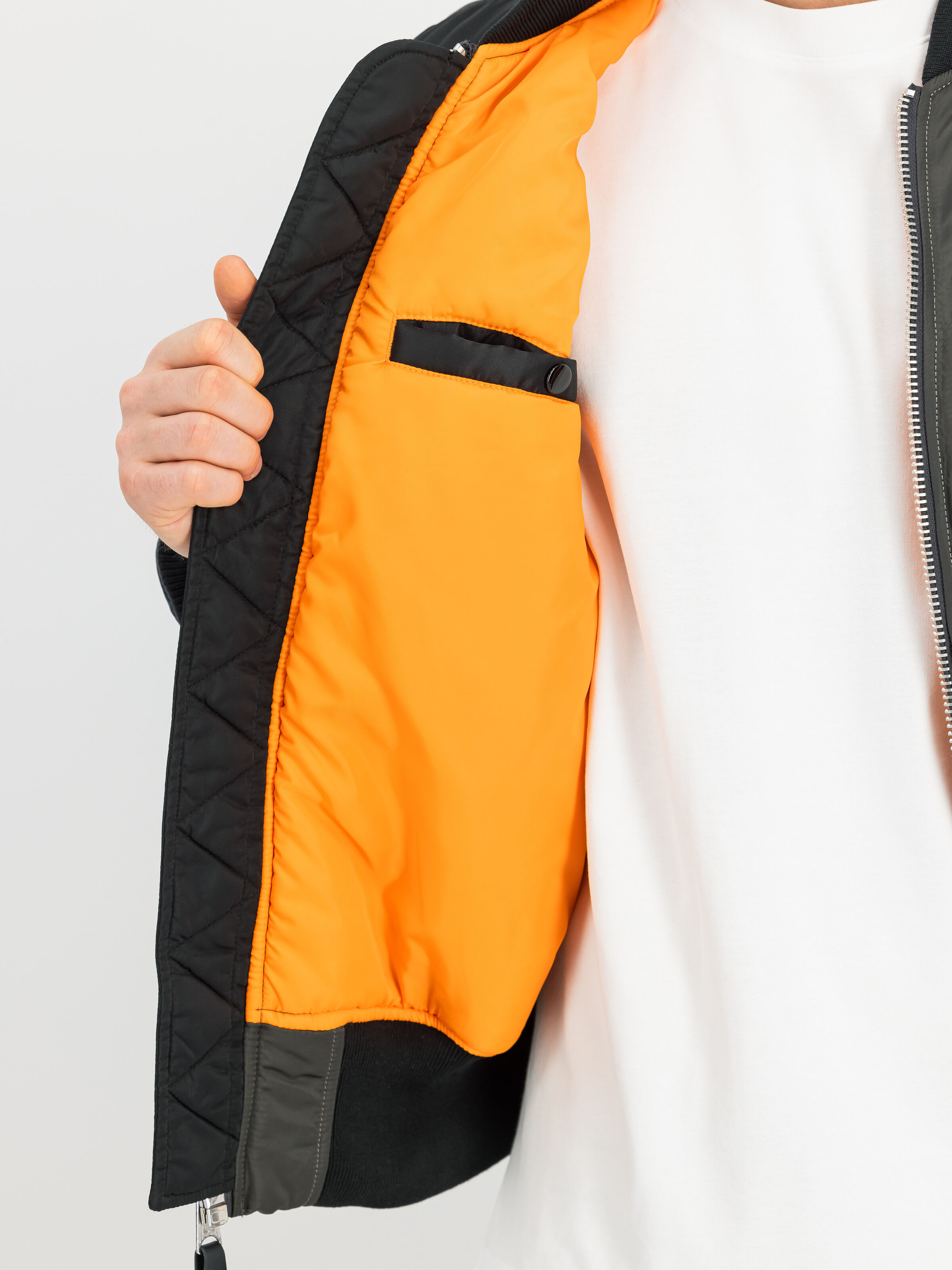 MA-1 Tricolor Bomber Jacket black 268139_03_3_detail_00001_232499