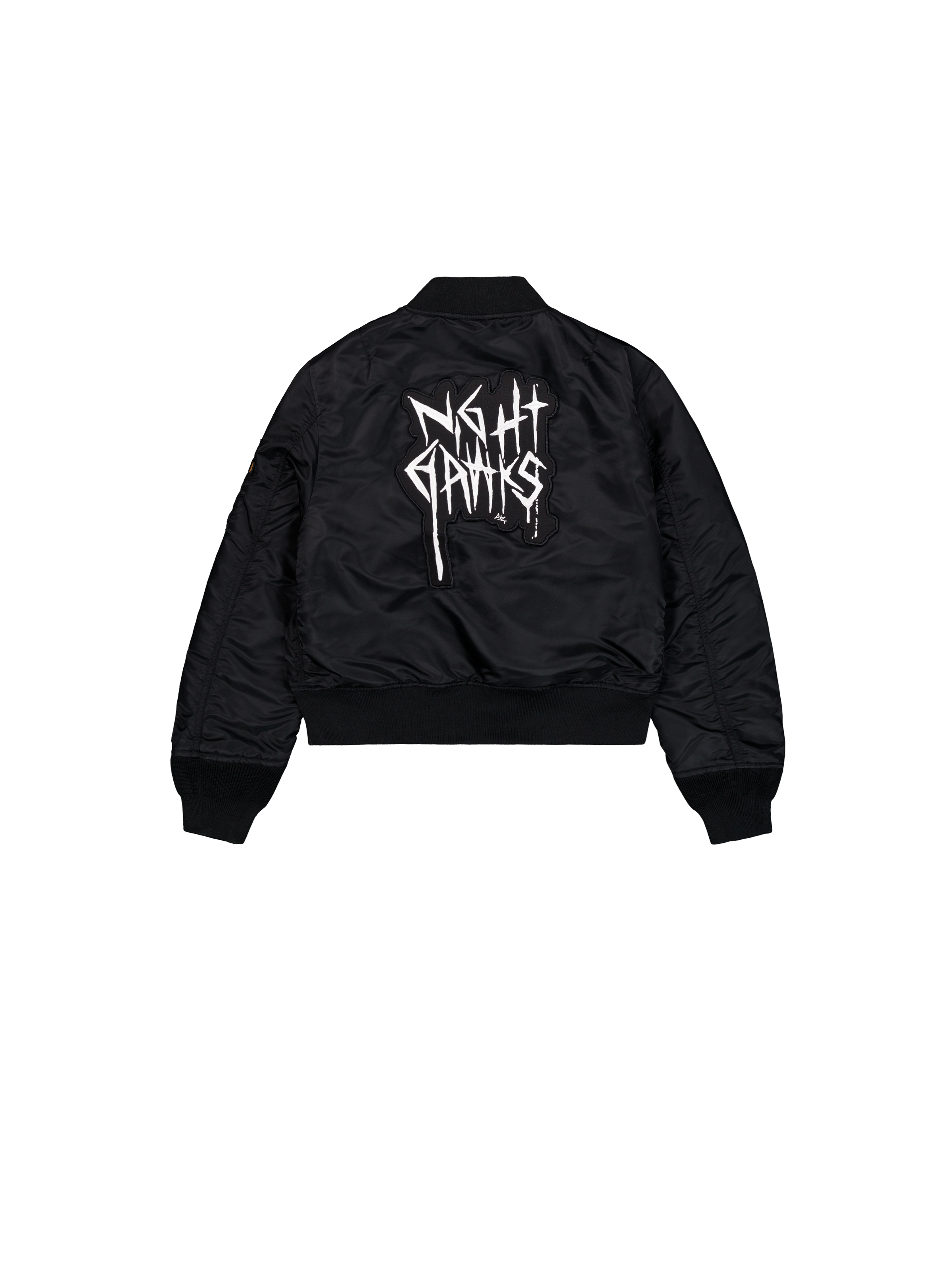 ALPHA X 032C Tight Cut Flight Bomber Jacket black 148012_03_1_flatlay_00002_117358
