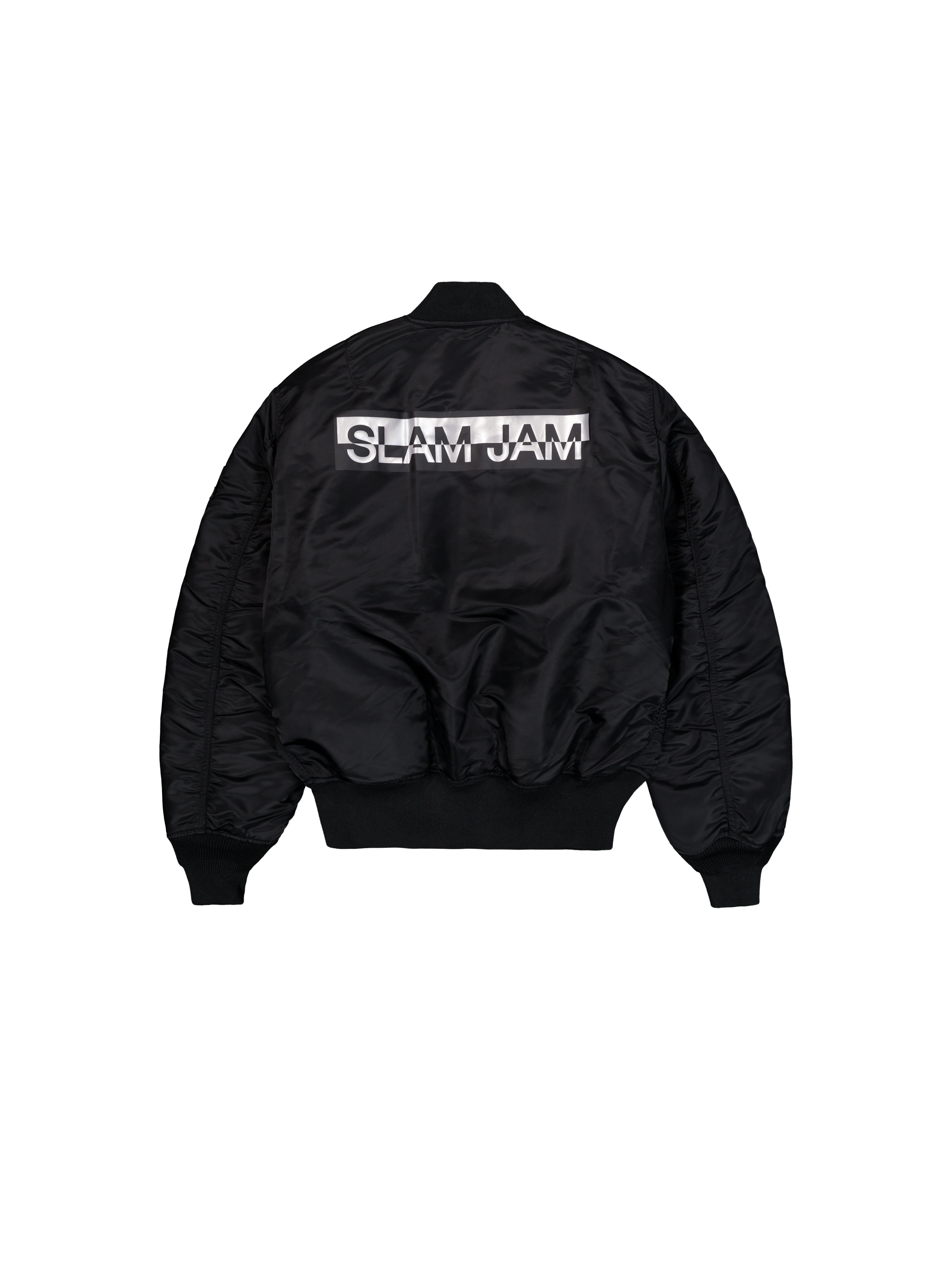 ALPHA X SLAM JAM MA-1 Bomber Jacket black 148167_03_1_flatlay_00002_117365
