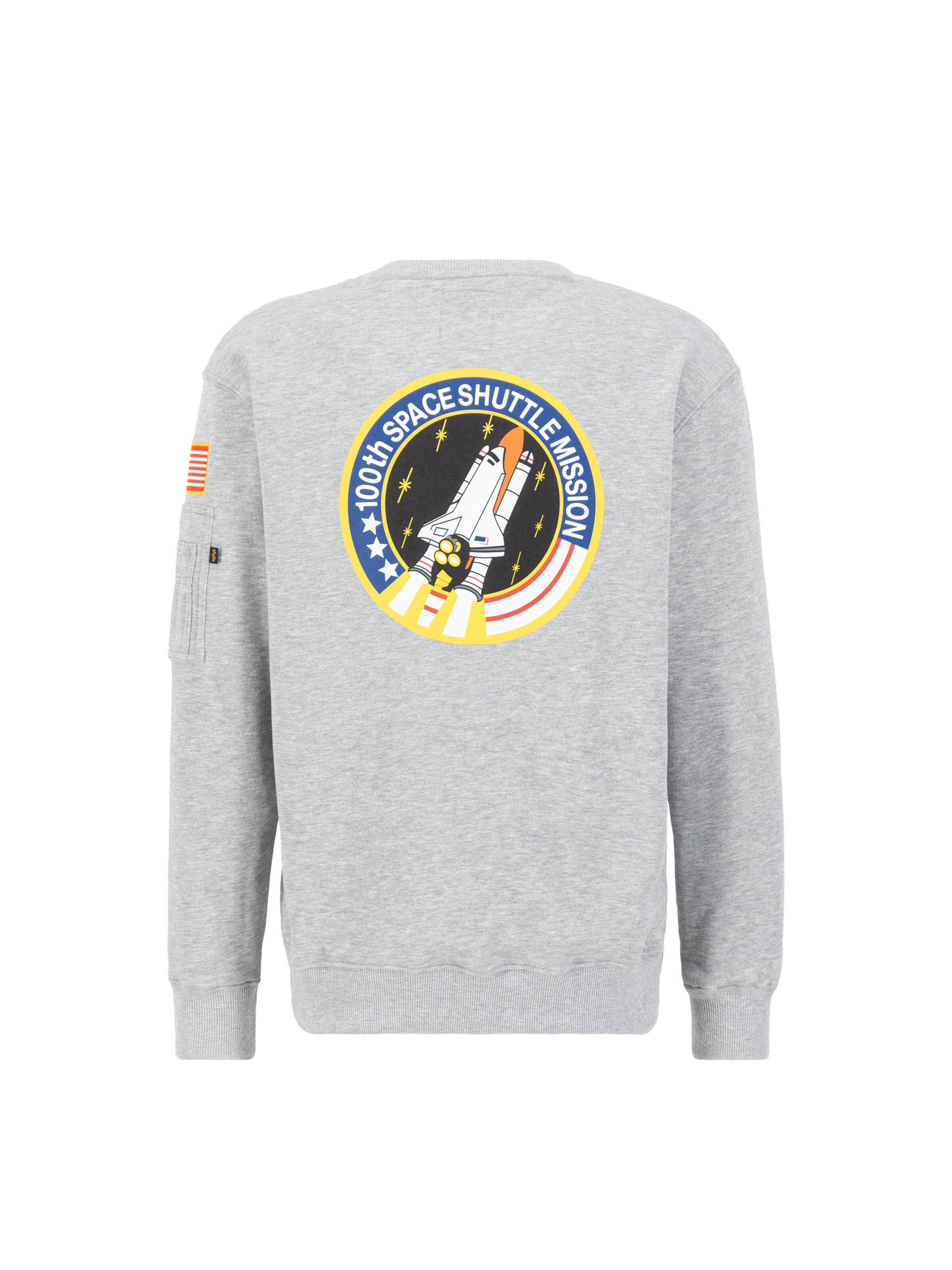 Space Shuttle Sweatshirt grey heather 178307_17_002_182703