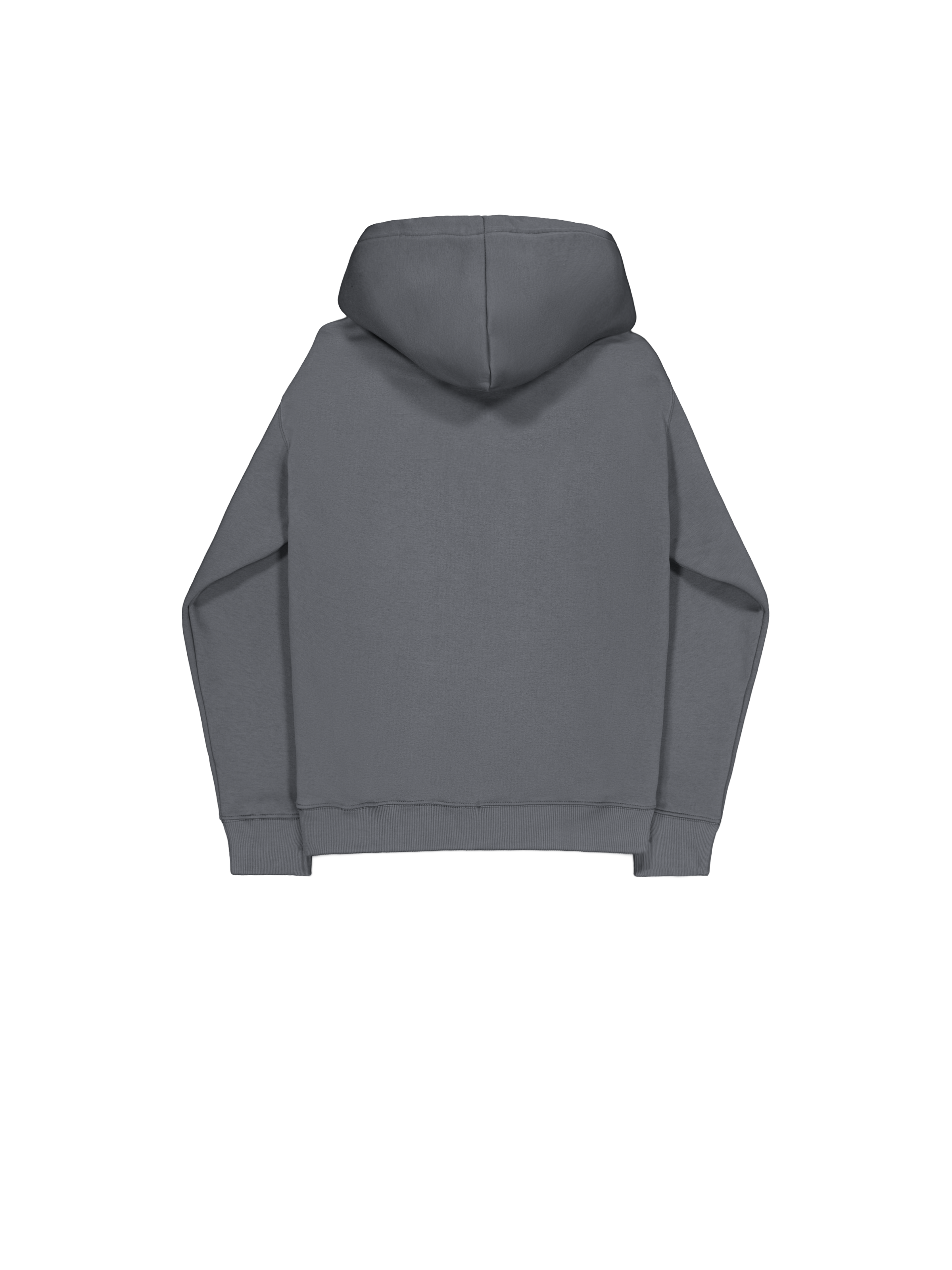 Basic Big Logo Hoodie greyblack 178312_136_1_flatlay_00002_152382