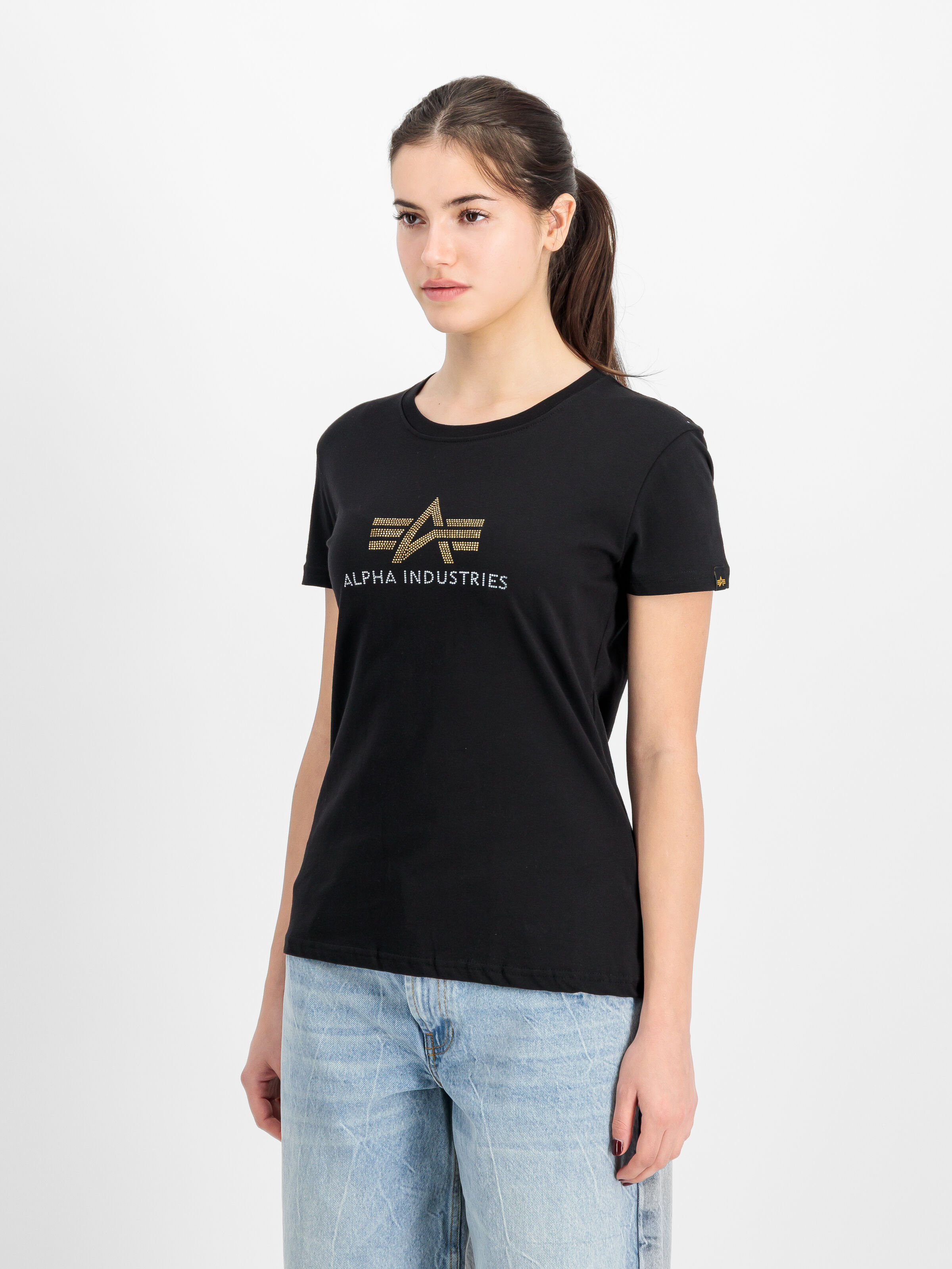 Crystal T-Shirt Women black 136063_03_2_model_00002_212288