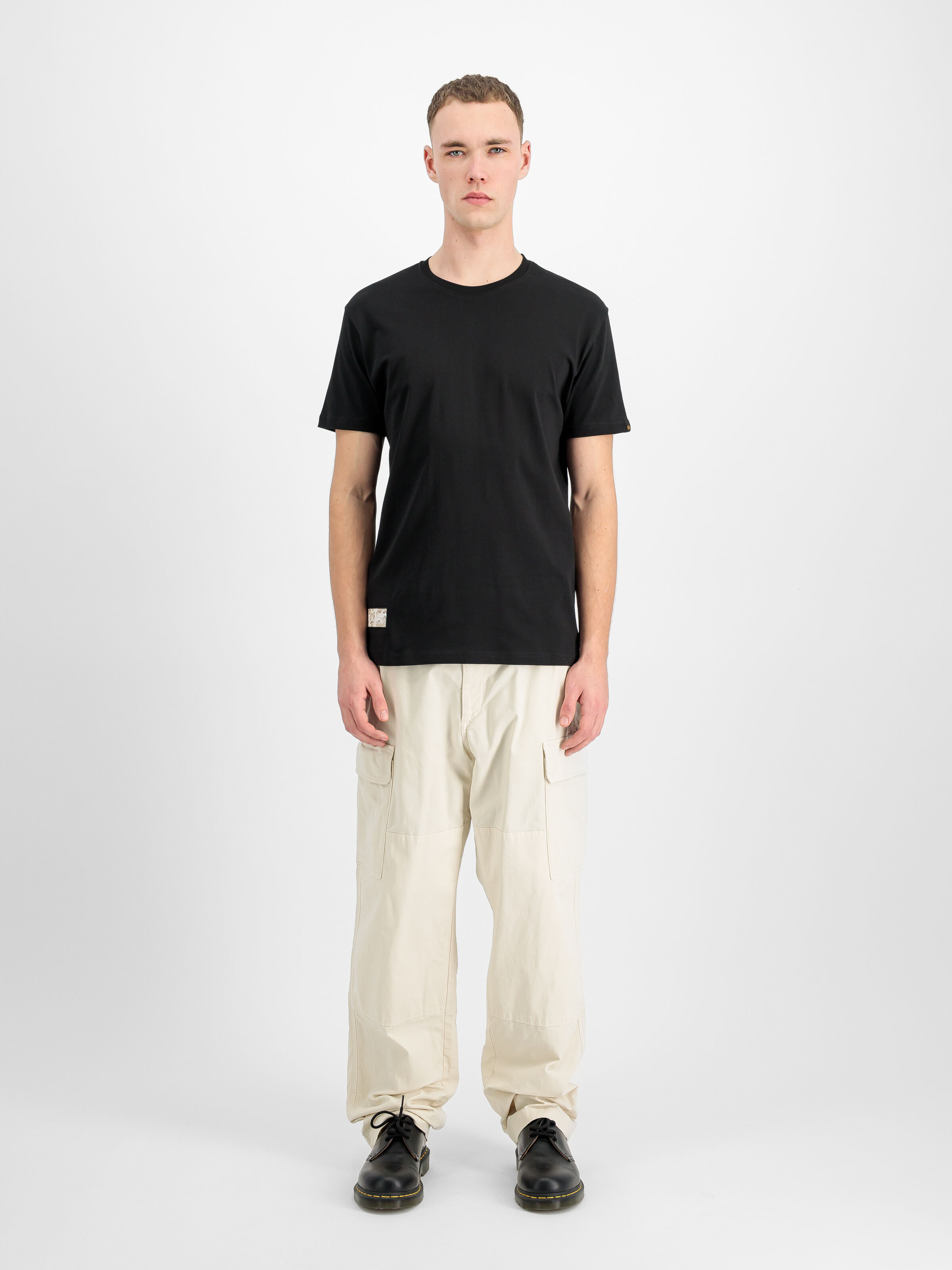 Camo Label Backprint T-Shirt black/dessert camo 258504_775_2_model_00001_219821