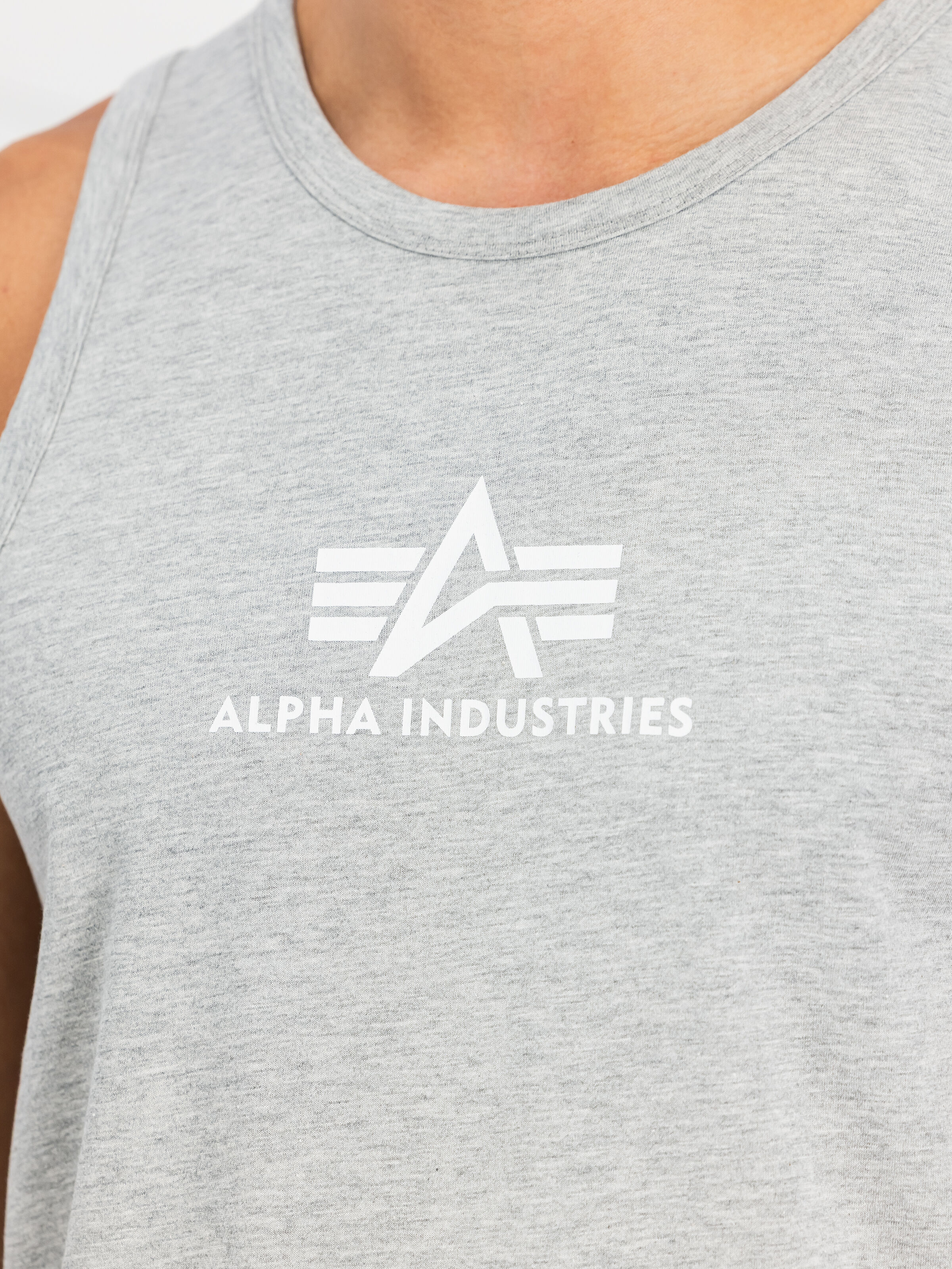 Basic Mid Logo Tank grey heather 126566_17_3_detail_00001_215061