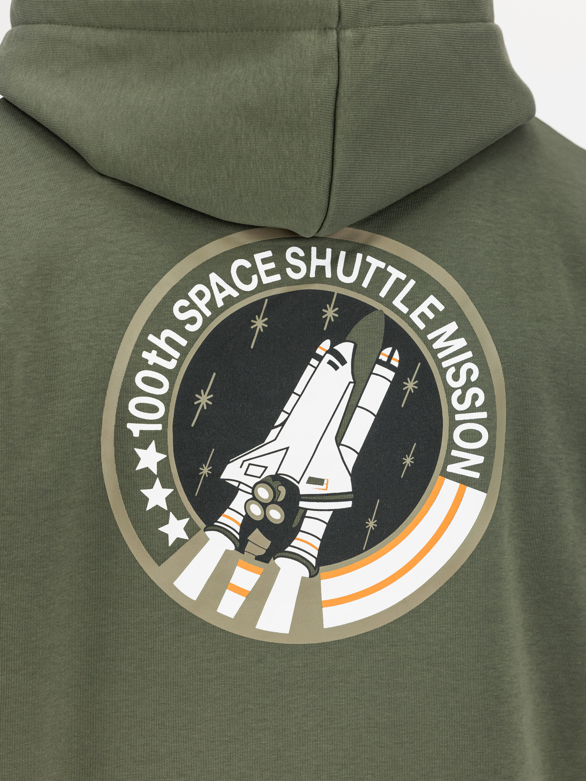 Space Shuttle Hoodie dark olive 178317_142_3_detail_00002_191556